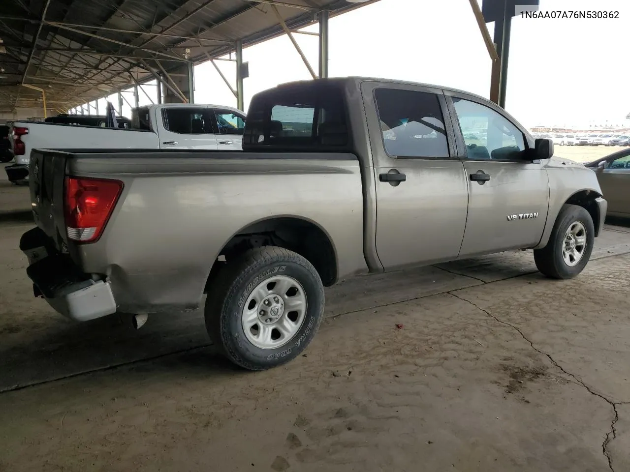 2006 Nissan Titan Xe VIN: 1N6AA07A76N530362 Lot: 75681294