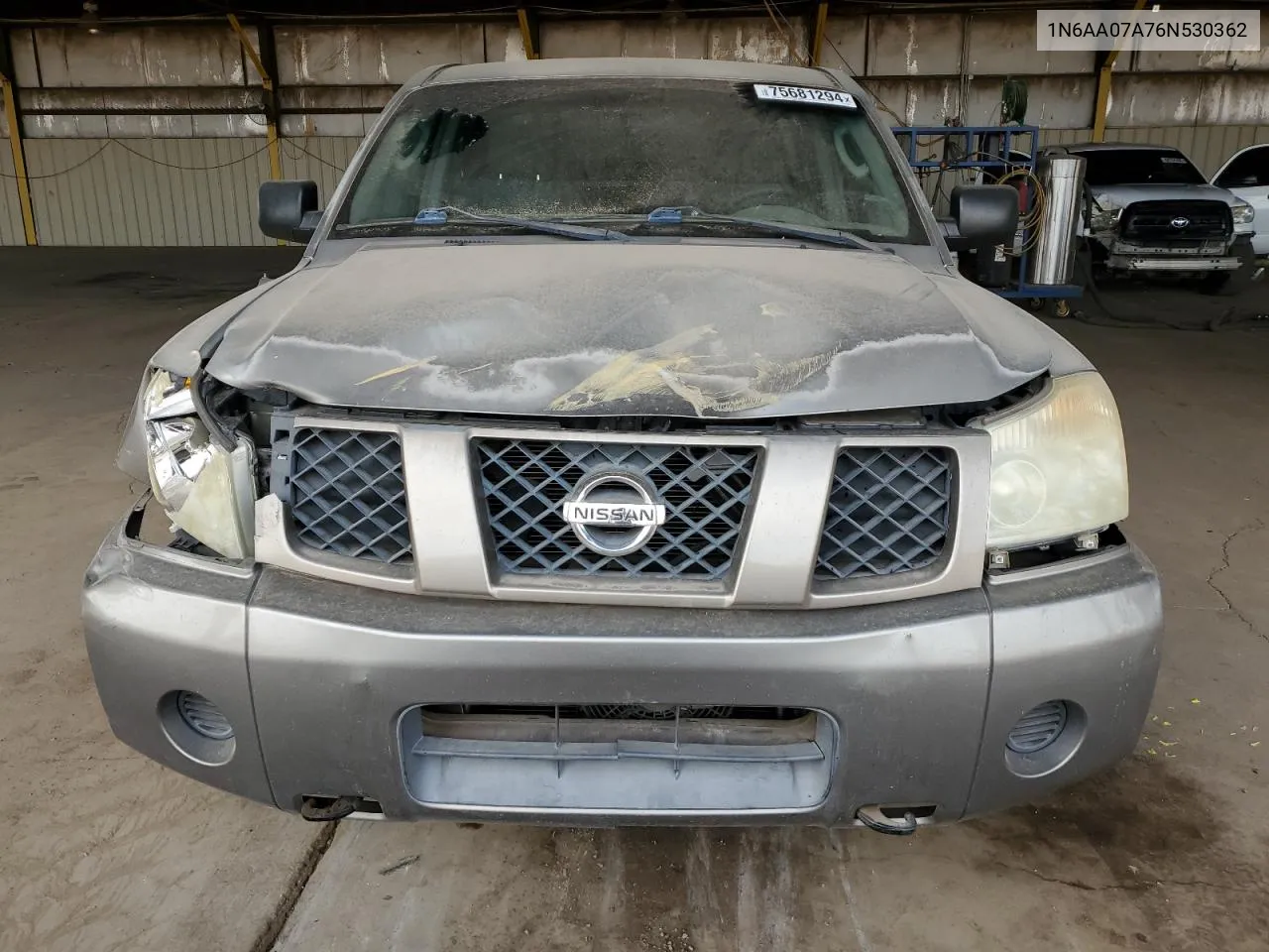 2006 Nissan Titan Xe VIN: 1N6AA07A76N530362 Lot: 75681294