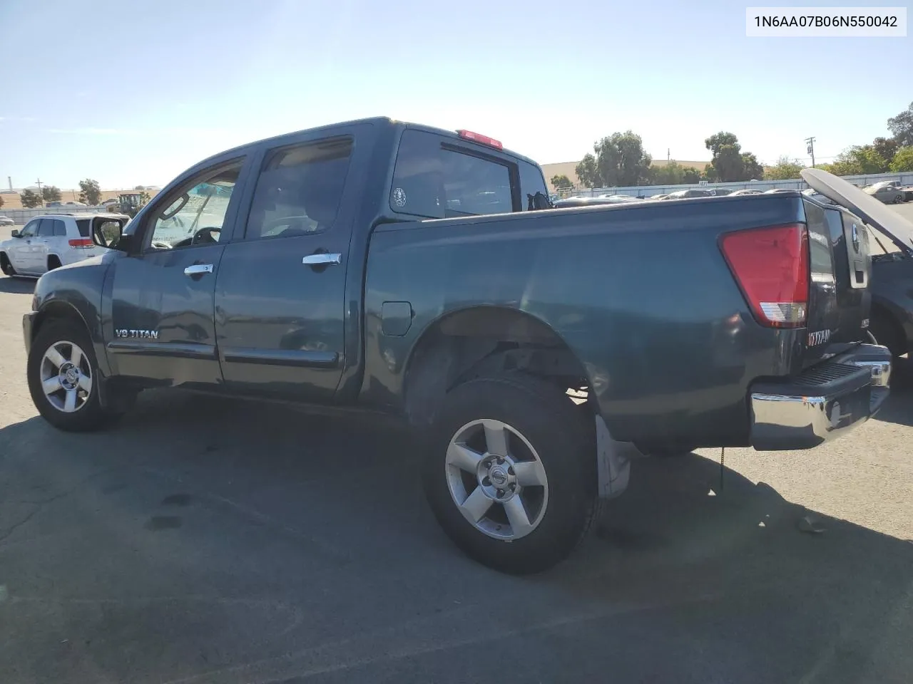 2006 Nissan Titan Xe VIN: 1N6AA07B06N550042 Lot: 75912004