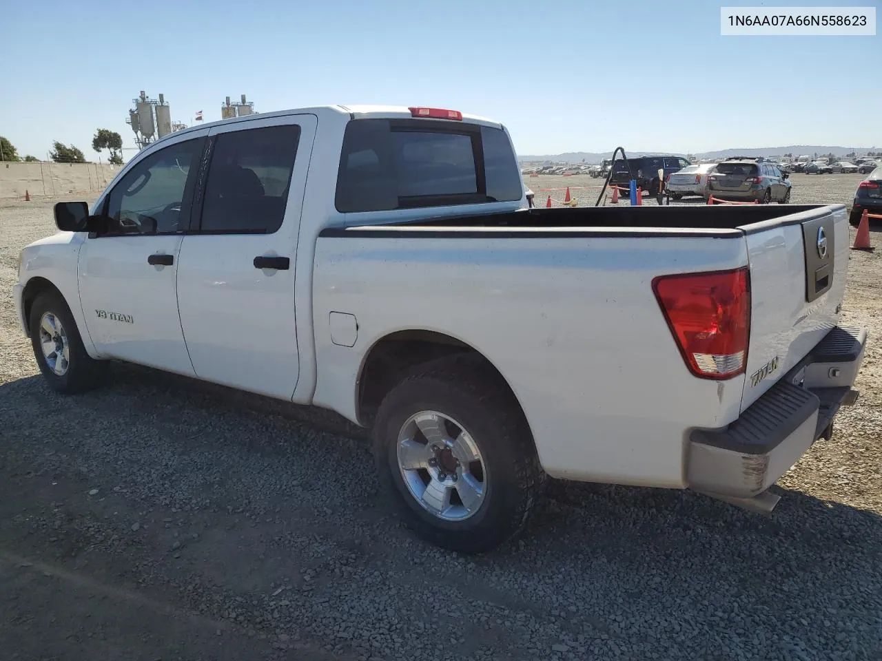 2006 Nissan Titan Xe VIN: 1N6AA07A66N558623 Lot: 76639384