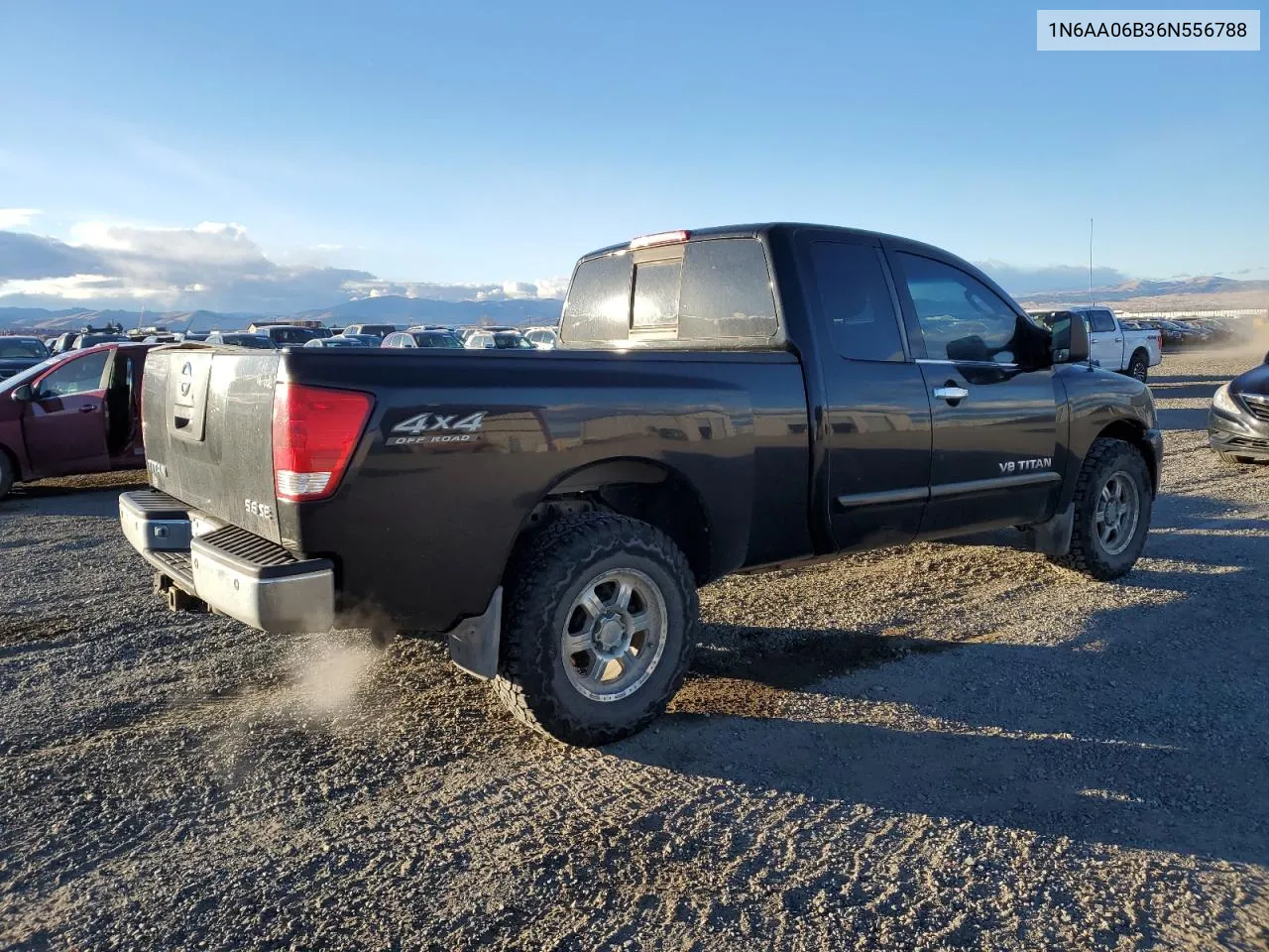 2006 Nissan Titan Xe VIN: 1N6AA06B36N556788 Lot: 76953344