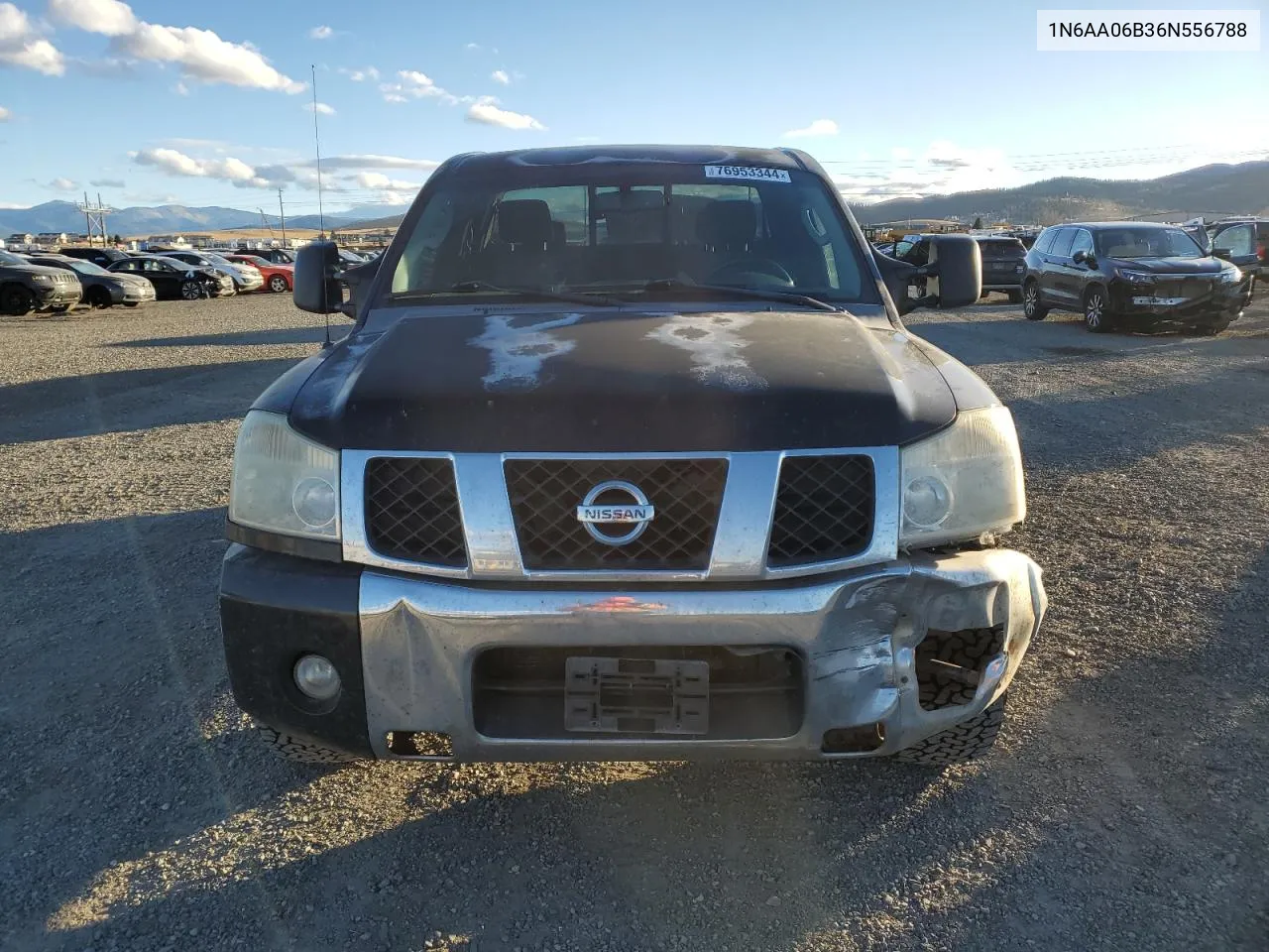 2006 Nissan Titan Xe VIN: 1N6AA06B36N556788 Lot: 76953344