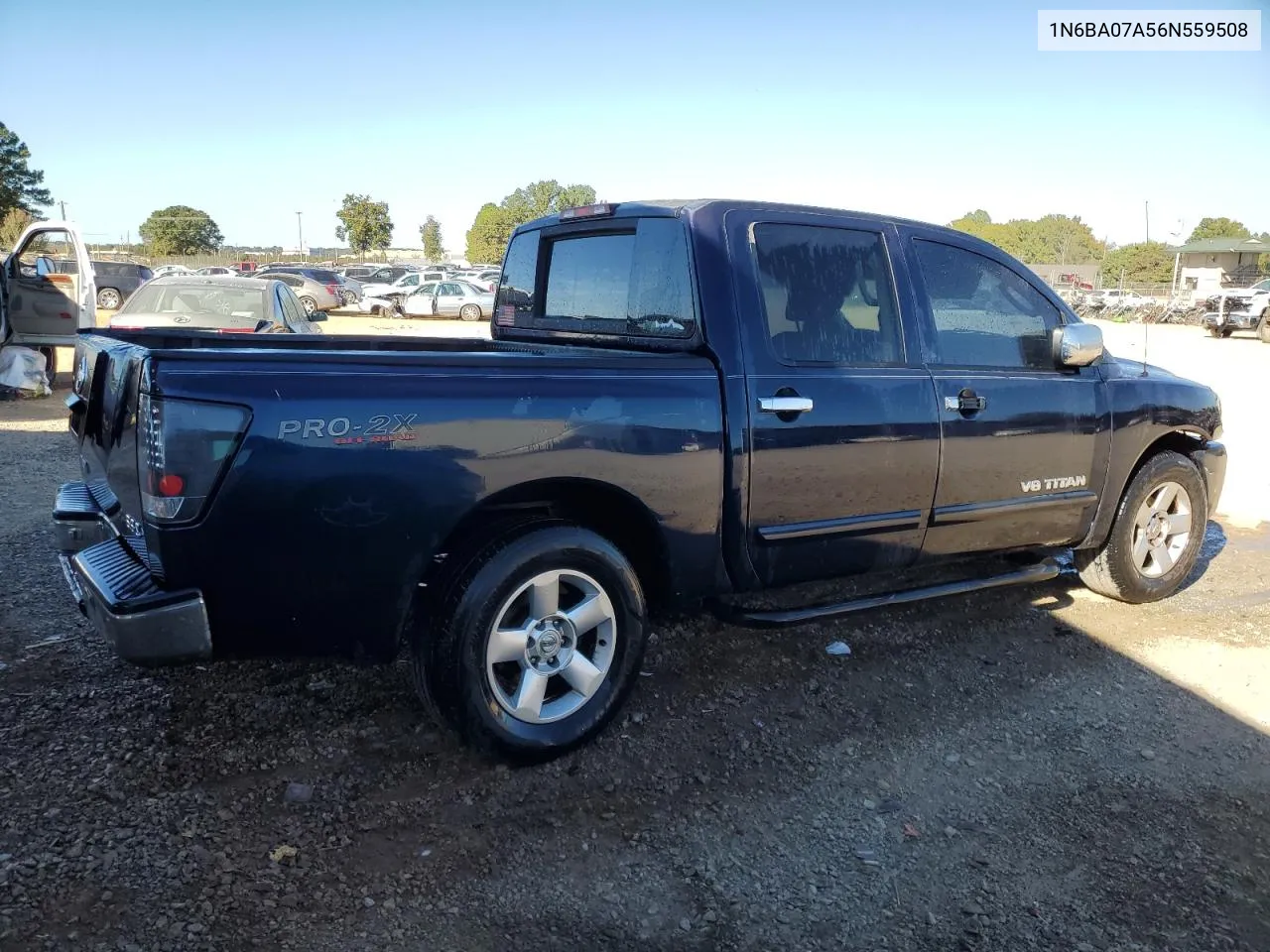 2006 Nissan Titan Xe VIN: 1N6BA07A56N559508 Lot: 76957934