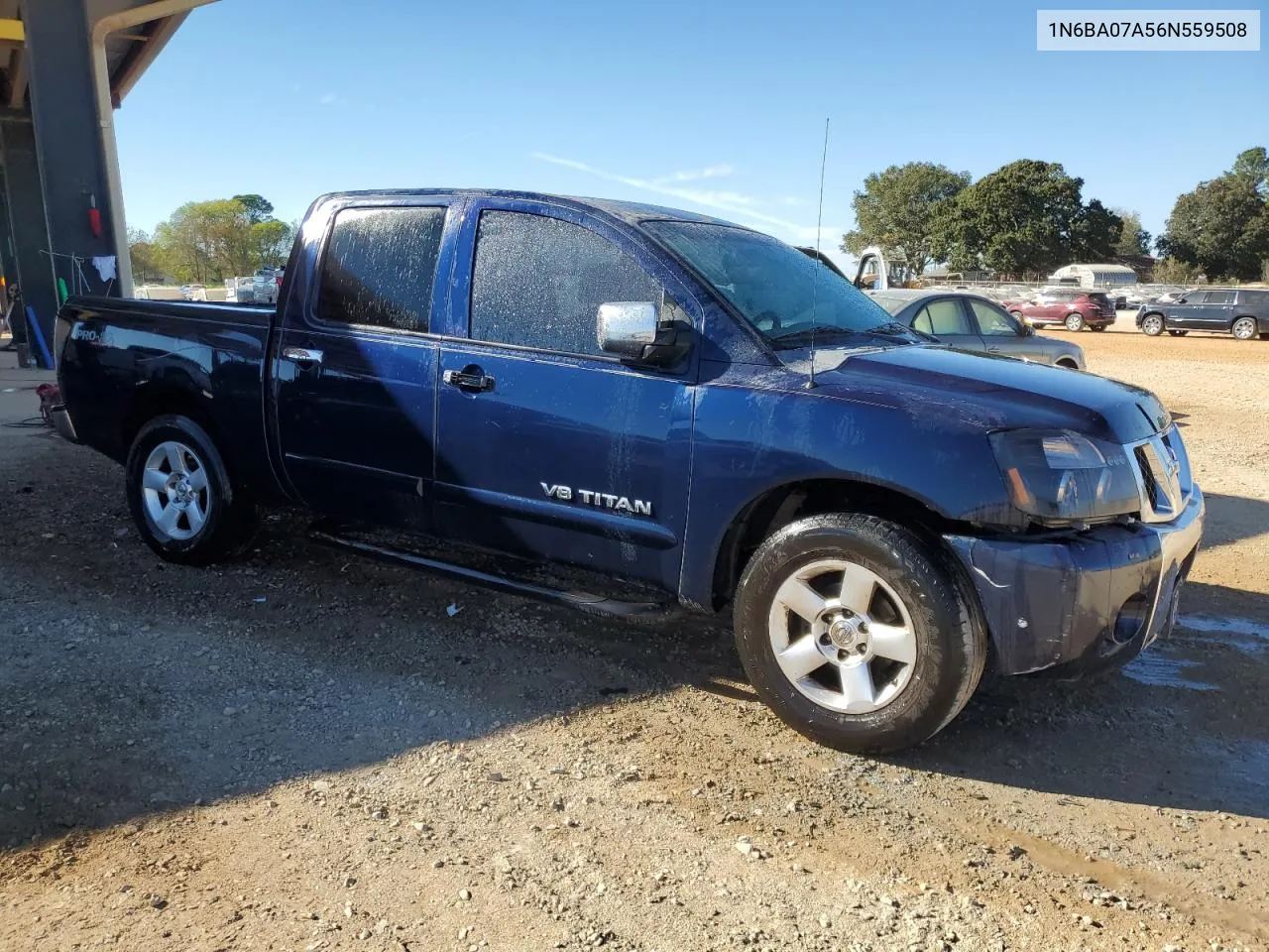 2006 Nissan Titan Xe VIN: 1N6BA07A56N559508 Lot: 76957934