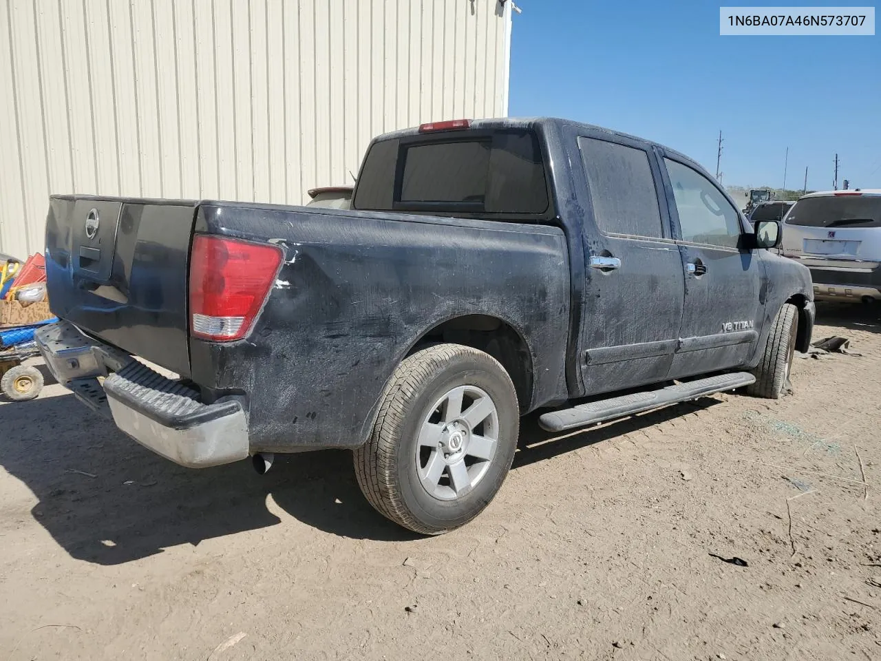 2006 Nissan Titan Xe VIN: 1N6BA07A46N573707 Lot: 77151104