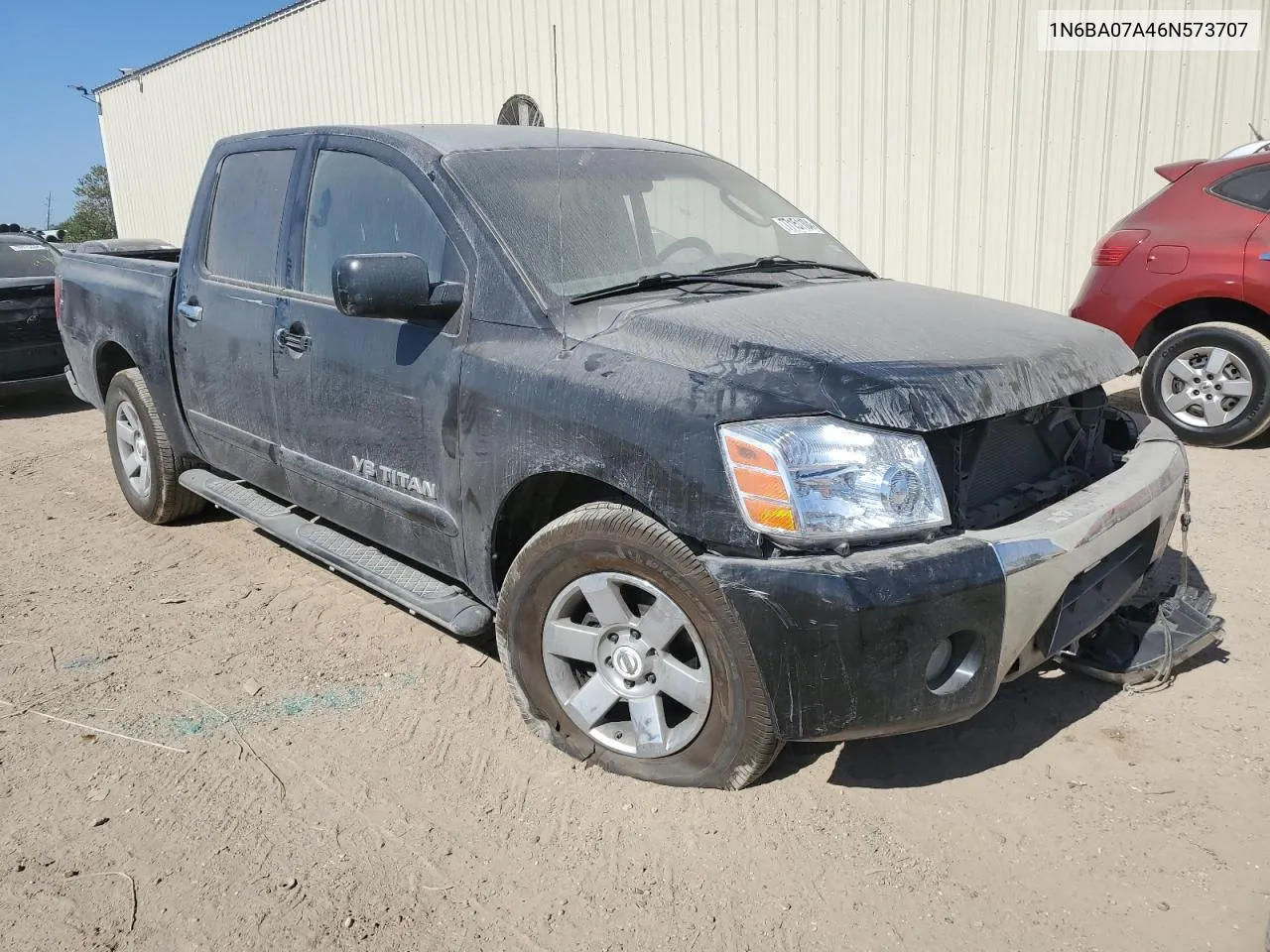 2006 Nissan Titan Xe VIN: 1N6BA07A46N573707 Lot: 77151104