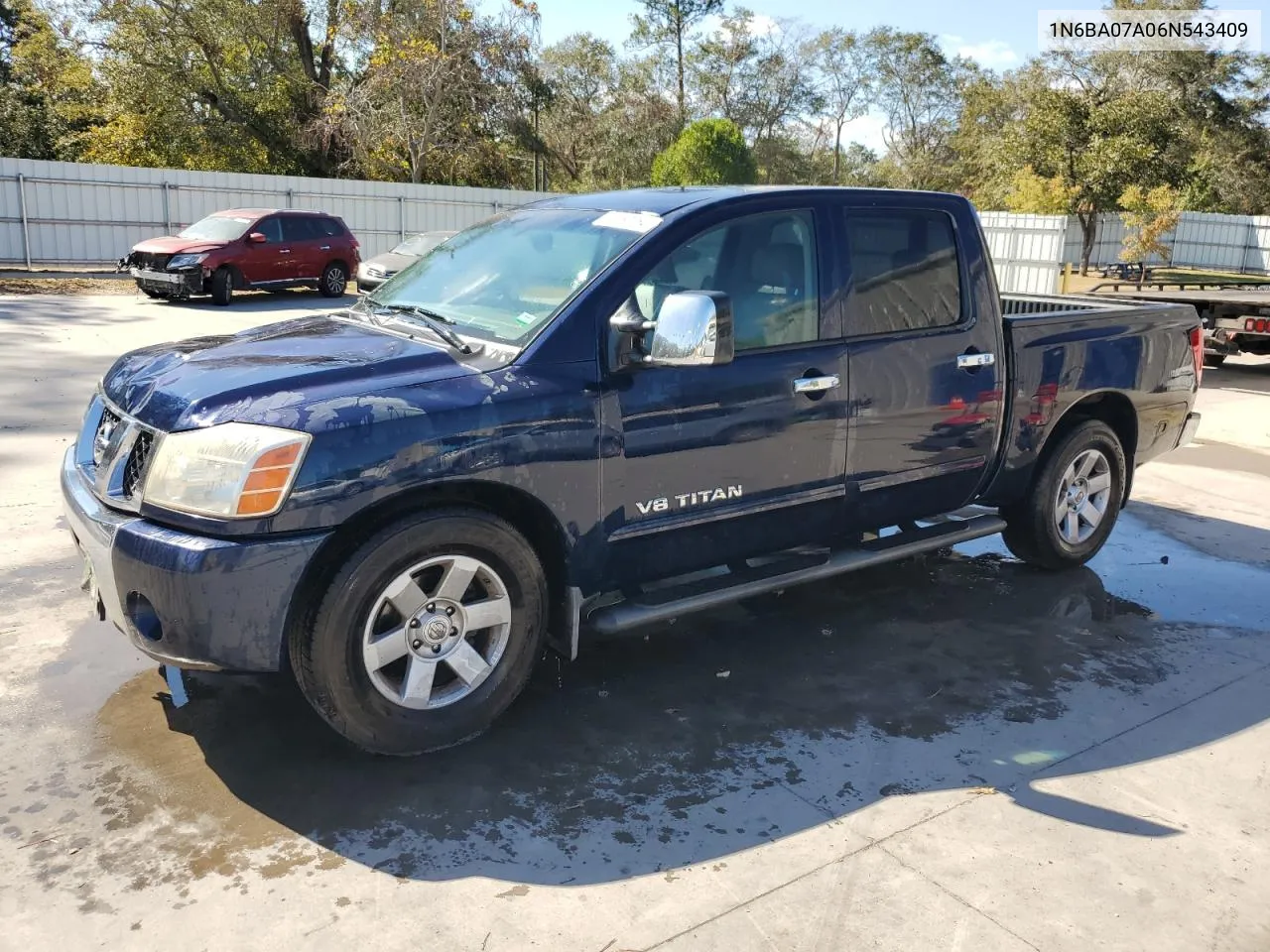 2006 Nissan Titan Xe VIN: 1N6BA07A06N543409 Lot: 77187254