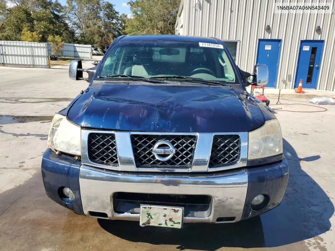 2006 Nissan Titan Xe VIN: 1N6BA07A06N543409 Lot: 77187254