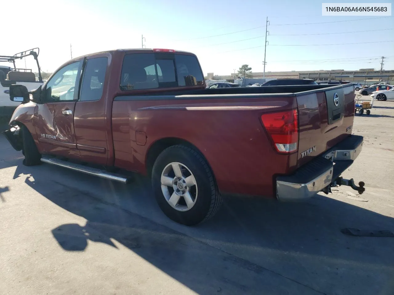 2006 Nissan Titan Xe VIN: 1N6BA06A66N545683 Lot: 77189154