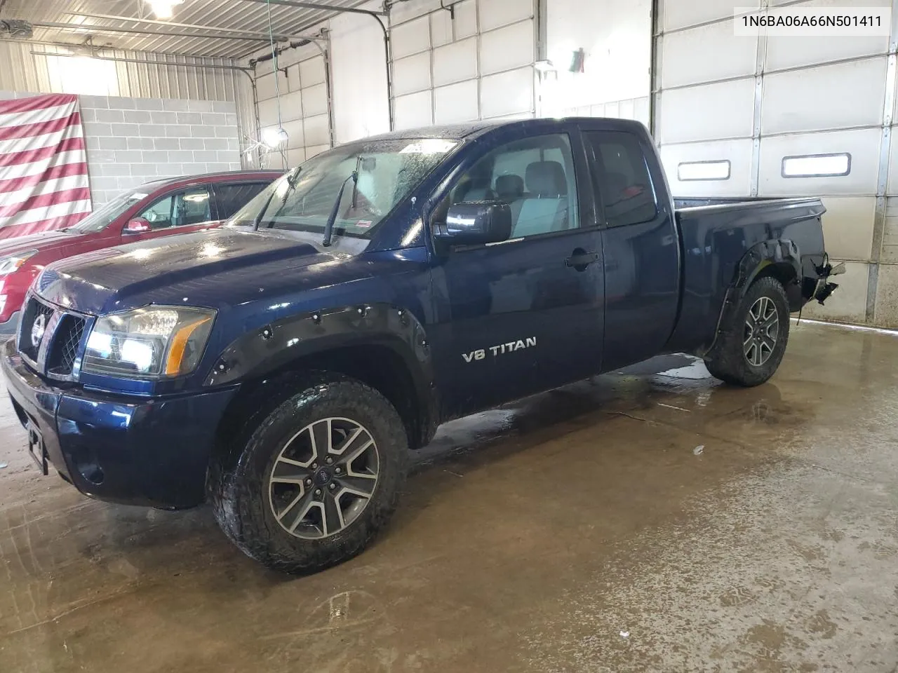 2006 Nissan Titan Xe VIN: 1N6BA06A66N501411 Lot: 77369354