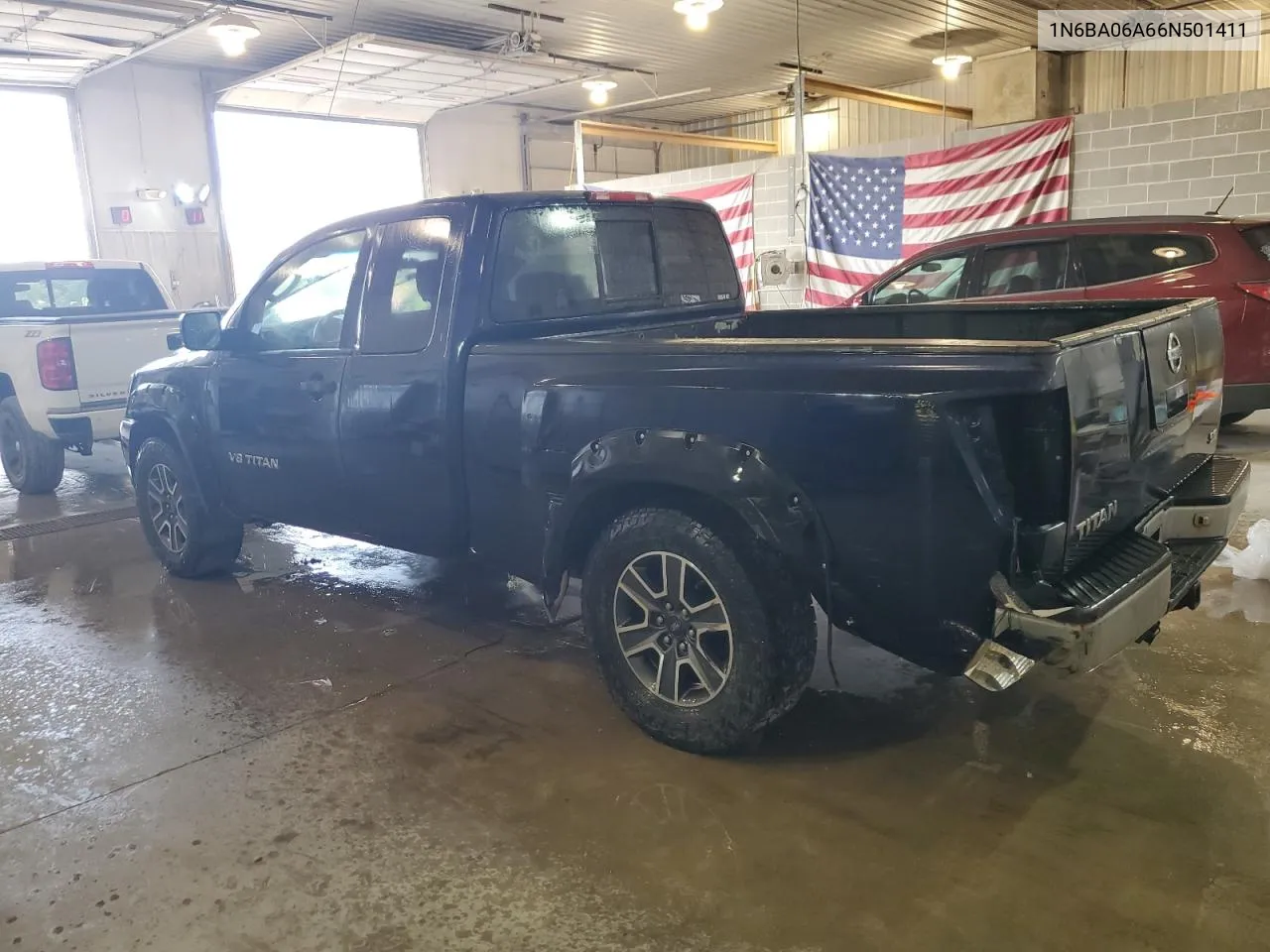 2006 Nissan Titan Xe VIN: 1N6BA06A66N501411 Lot: 77369354