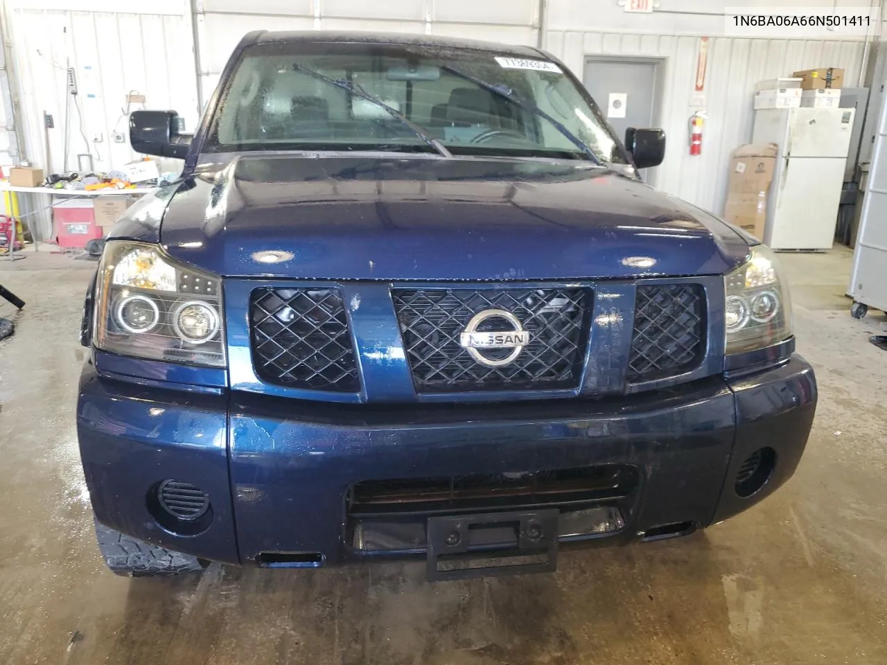 2006 Nissan Titan Xe VIN: 1N6BA06A66N501411 Lot: 77369354