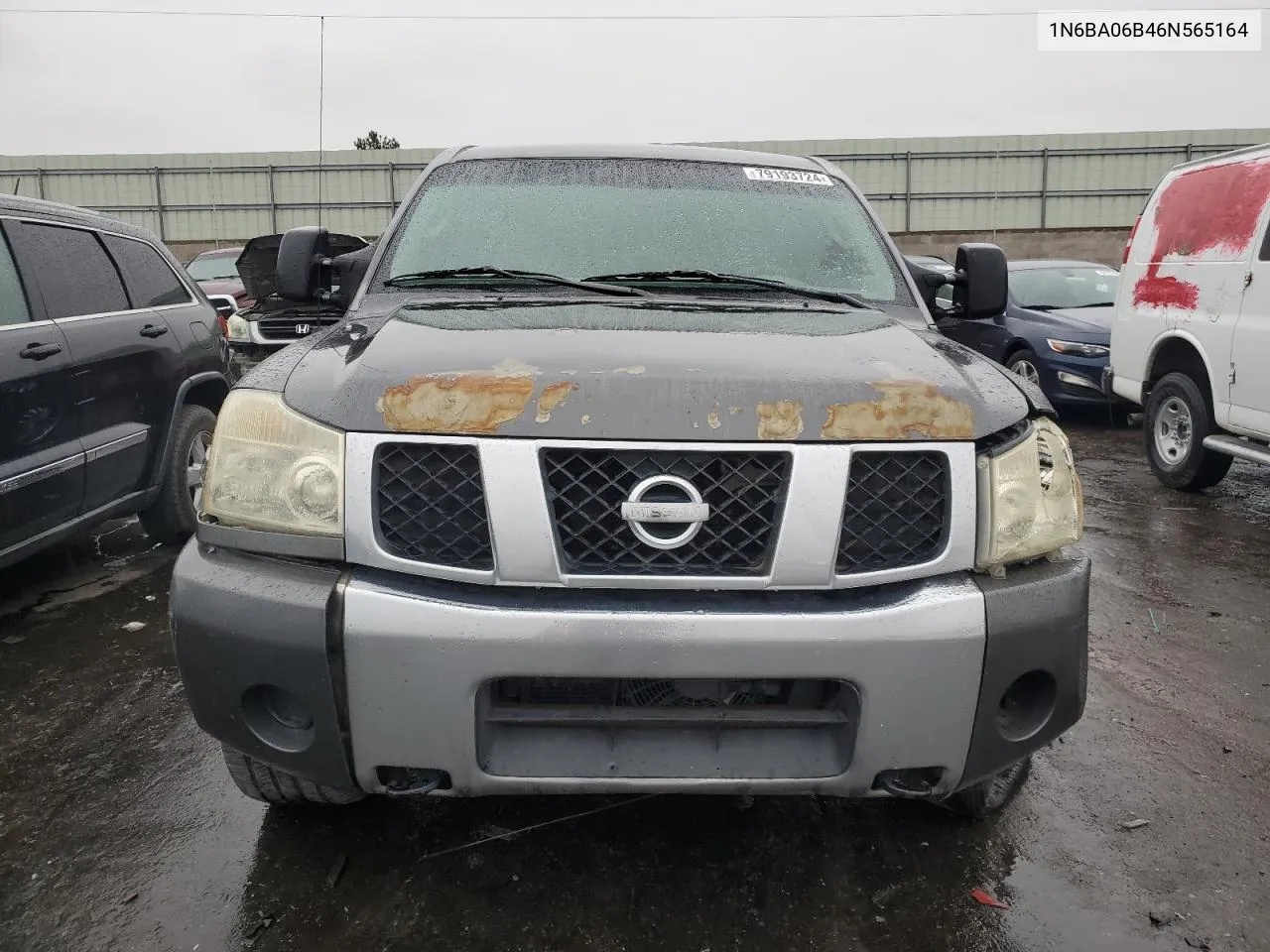 2006 Nissan Titan Xe VIN: 1N6BA06B46N565164 Lot: 79193724