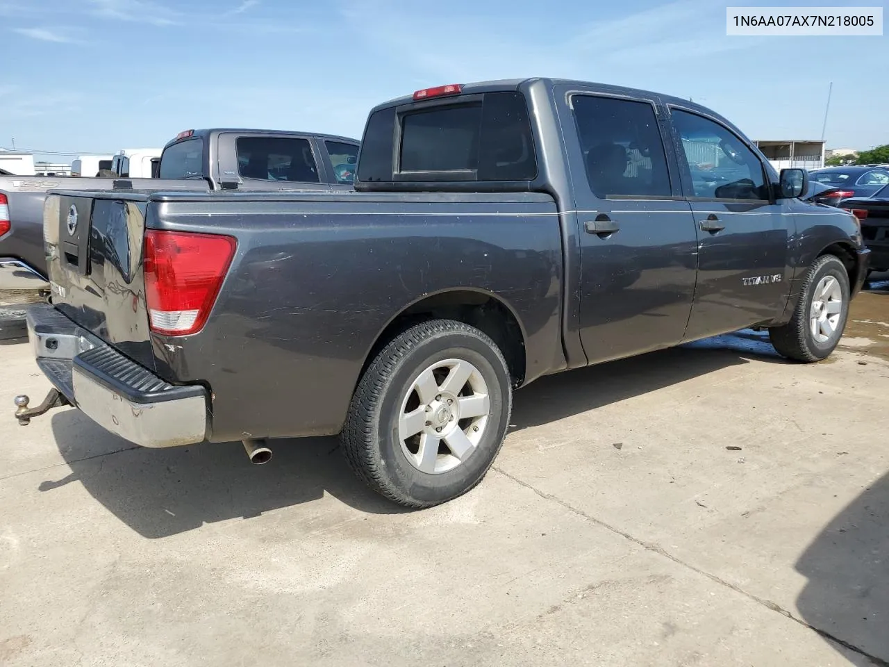 1N6AA07AX7N218005 2007 Nissan Titan Xe