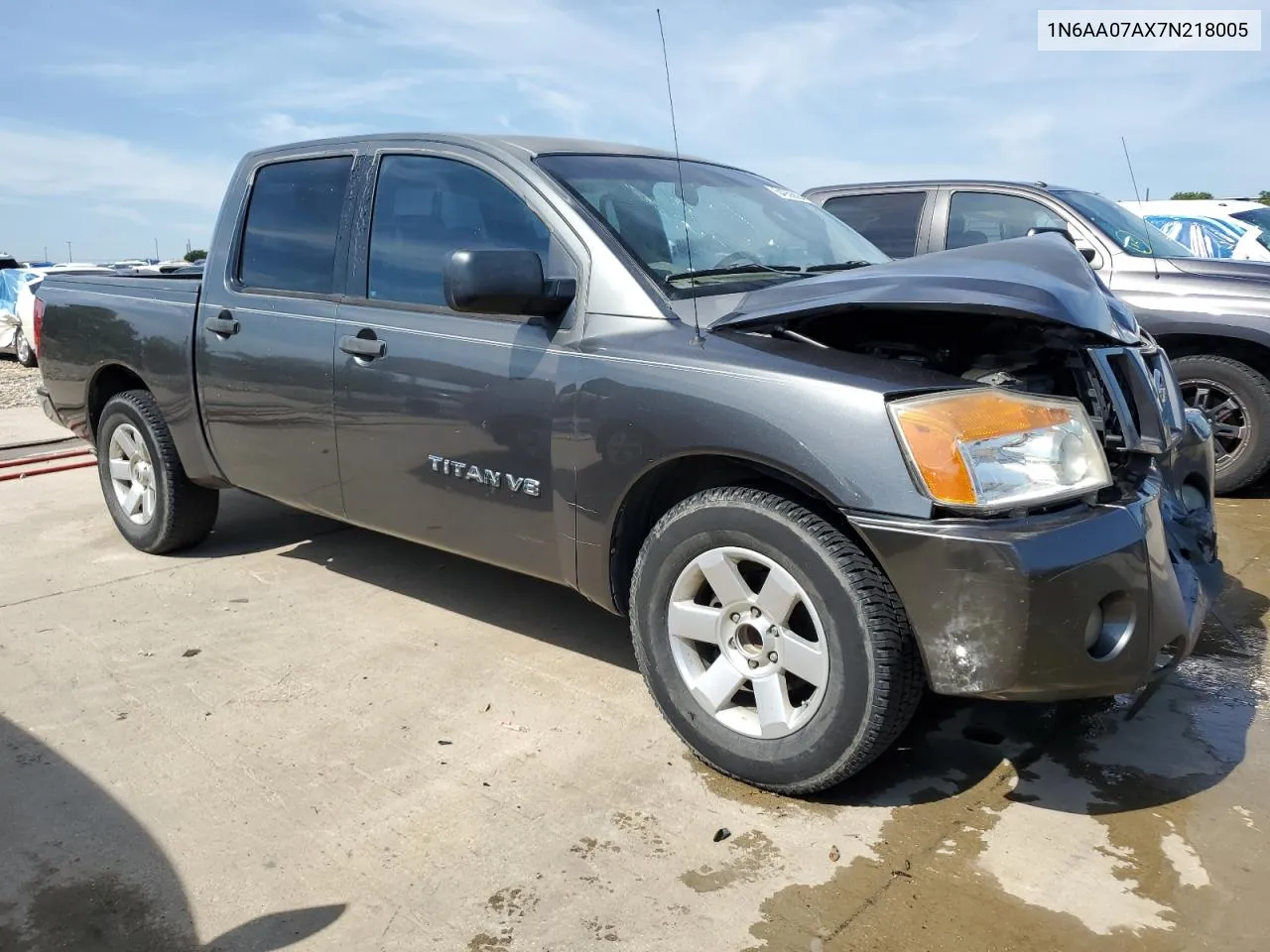 2007 Nissan Titan Xe VIN: 1N6AA07AX7N218005 Lot: 54958894