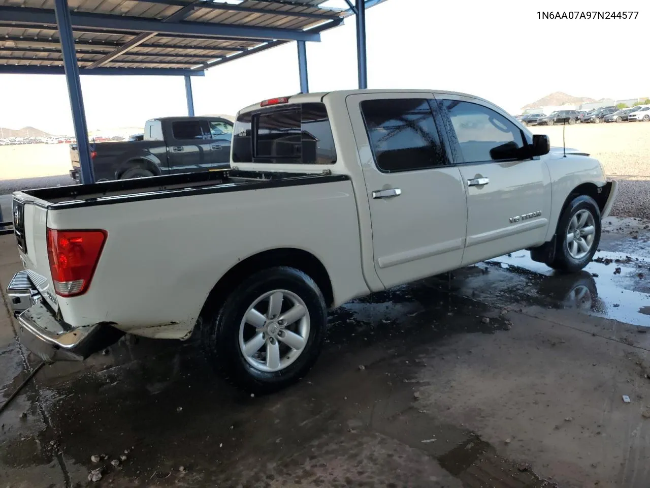 2007 Nissan Titan Xe VIN: 1N6AA07A97N244577 Lot: 62634694