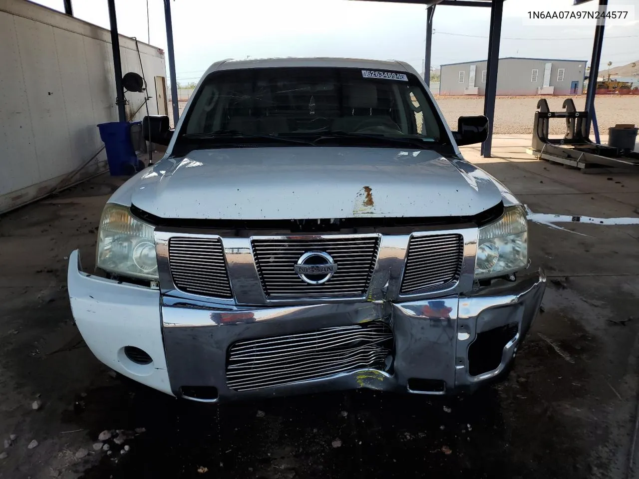 2007 Nissan Titan Xe VIN: 1N6AA07A97N244577 Lot: 62634694