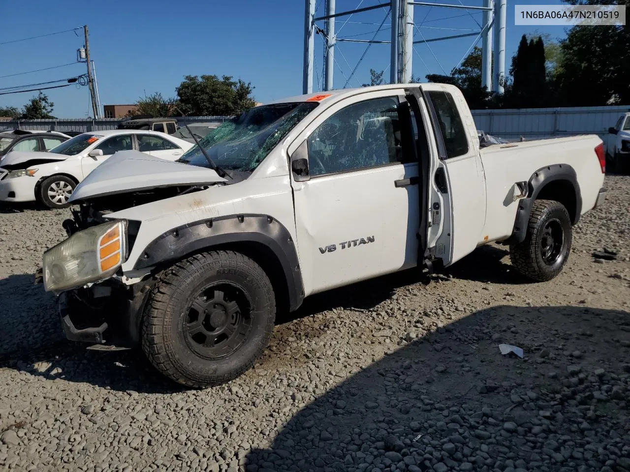 1N6BA06A47N210519 2007 Nissan Titan Xe