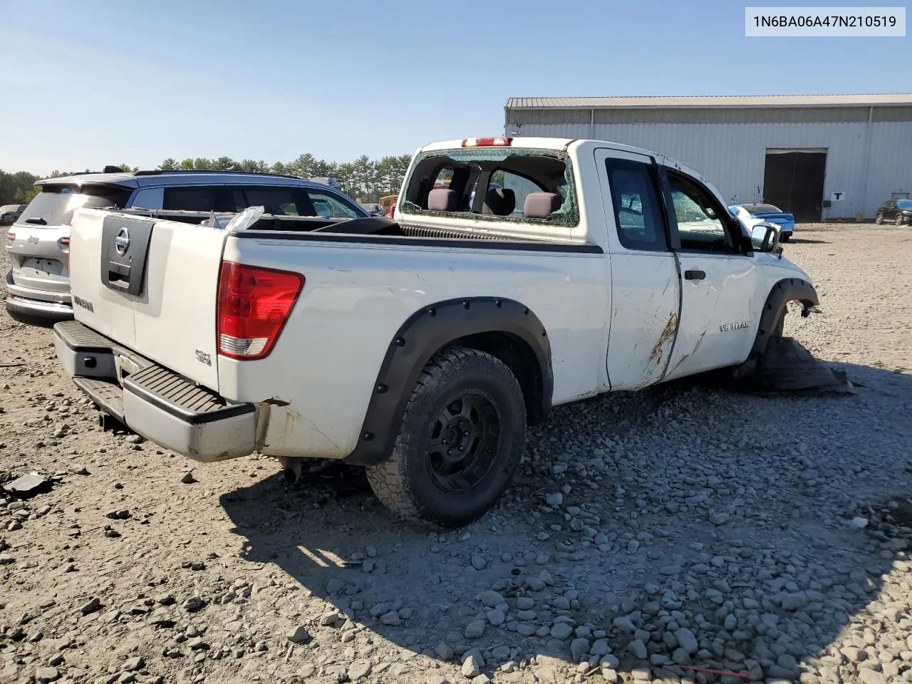 1N6BA06A47N210519 2007 Nissan Titan Xe