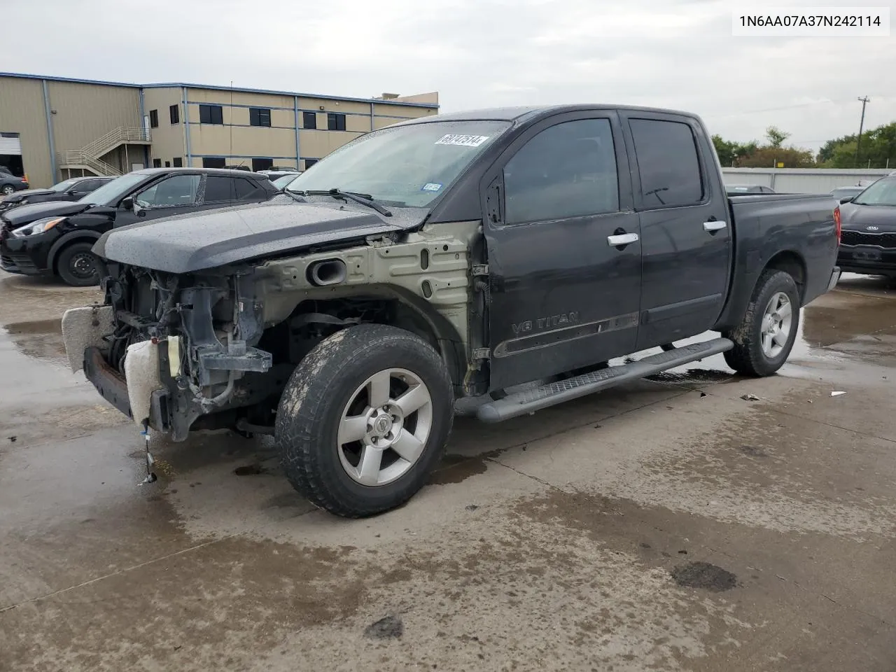 1N6AA07A37N242114 2007 Nissan Titan Xe