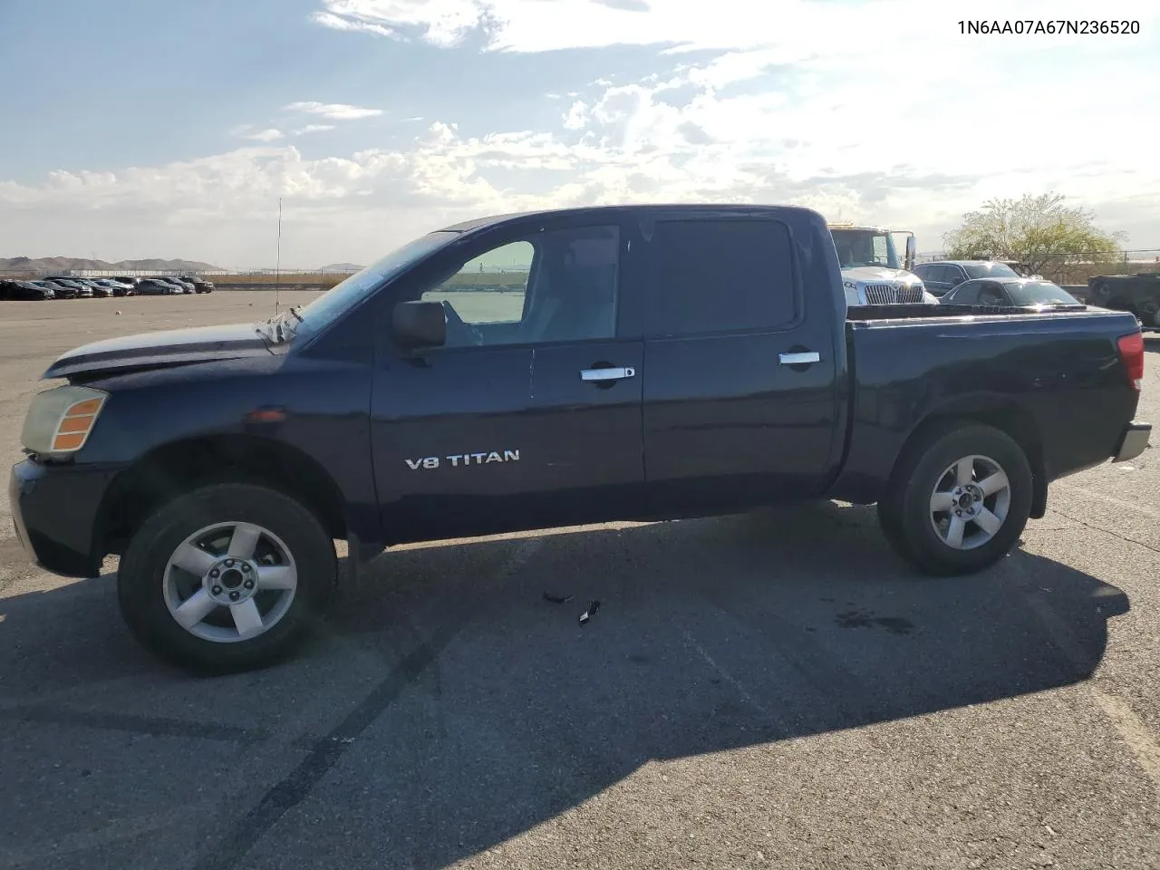 2007 Nissan Titan Xe VIN: 1N6AA07A67N236520 Lot: 70885534