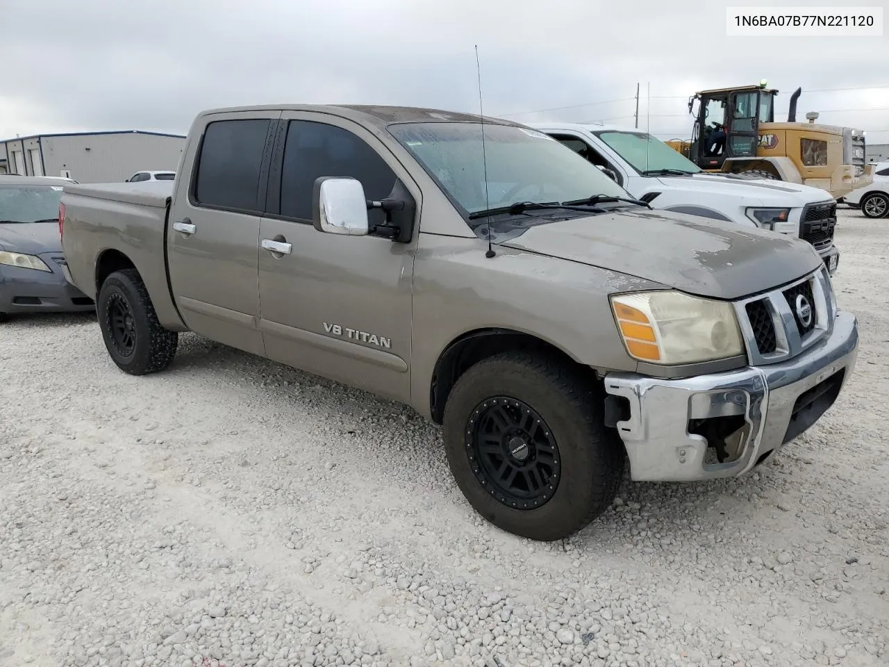 2007 Nissan Titan Xe VIN: 1N6BA07B77N221120 Lot: 70959654