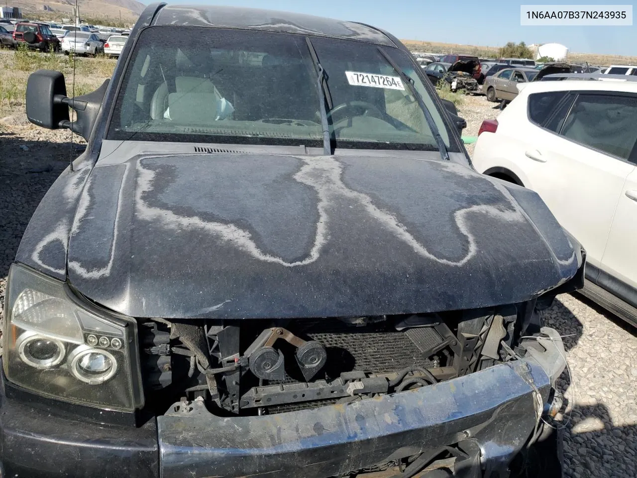 2007 Nissan Titan Xe VIN: 1N6AA07B37N243935 Lot: 72147264