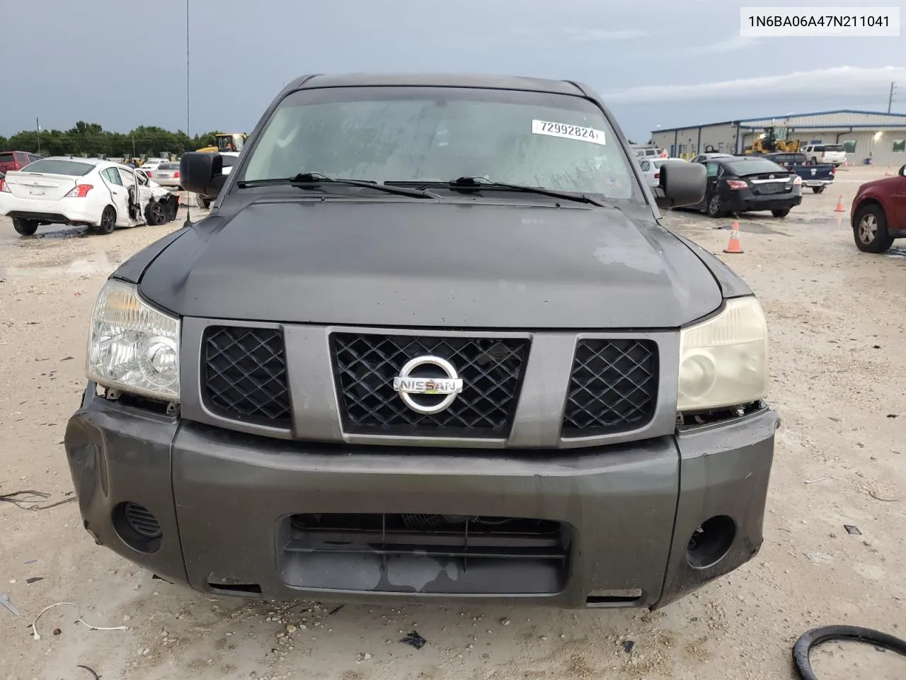 2007 Nissan Titan Xe VIN: 1N6BA06A47N211041 Lot: 72992824