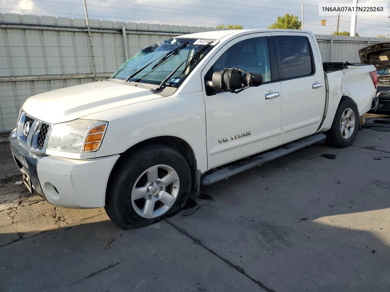 2007 Nissan Titan Xe VIN: 1N6AA07A17N225263 Lot: 74224434