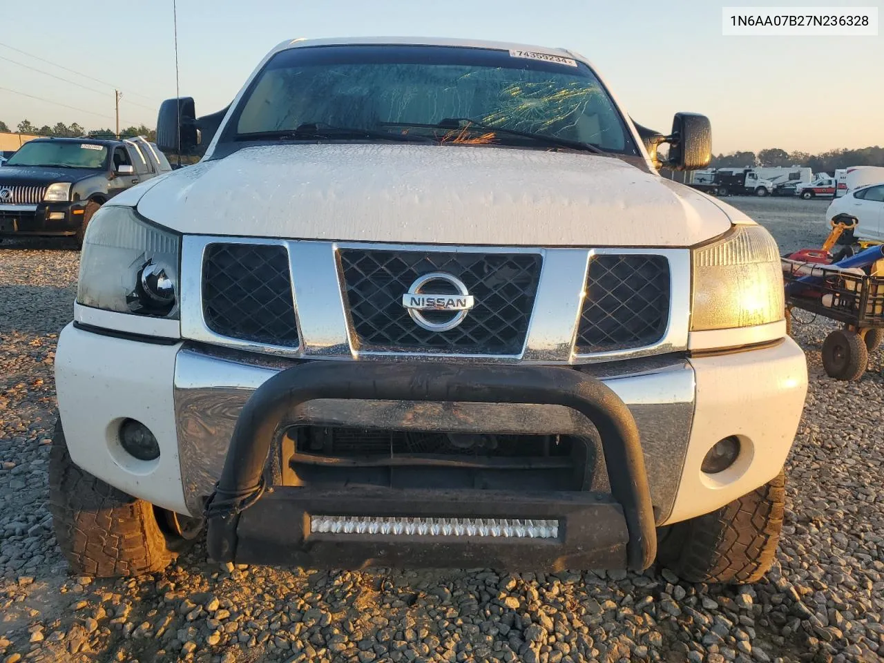 2007 Nissan Titan Xe VIN: 1N6AA07B27N236328 Lot: 74359234