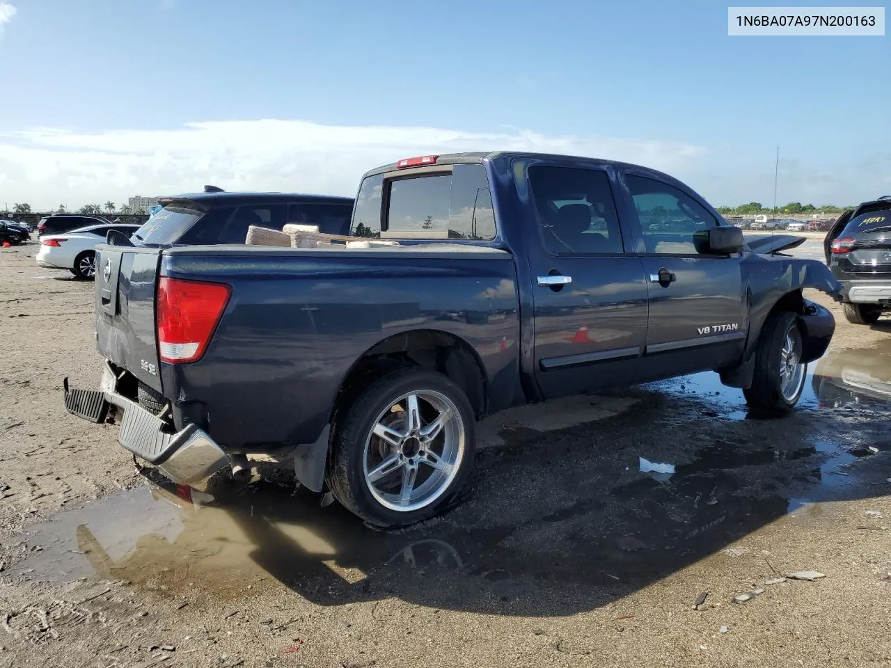 2007 Nissan Titan Xe VIN: 1N6BA07A97N200163 Lot: 76983814