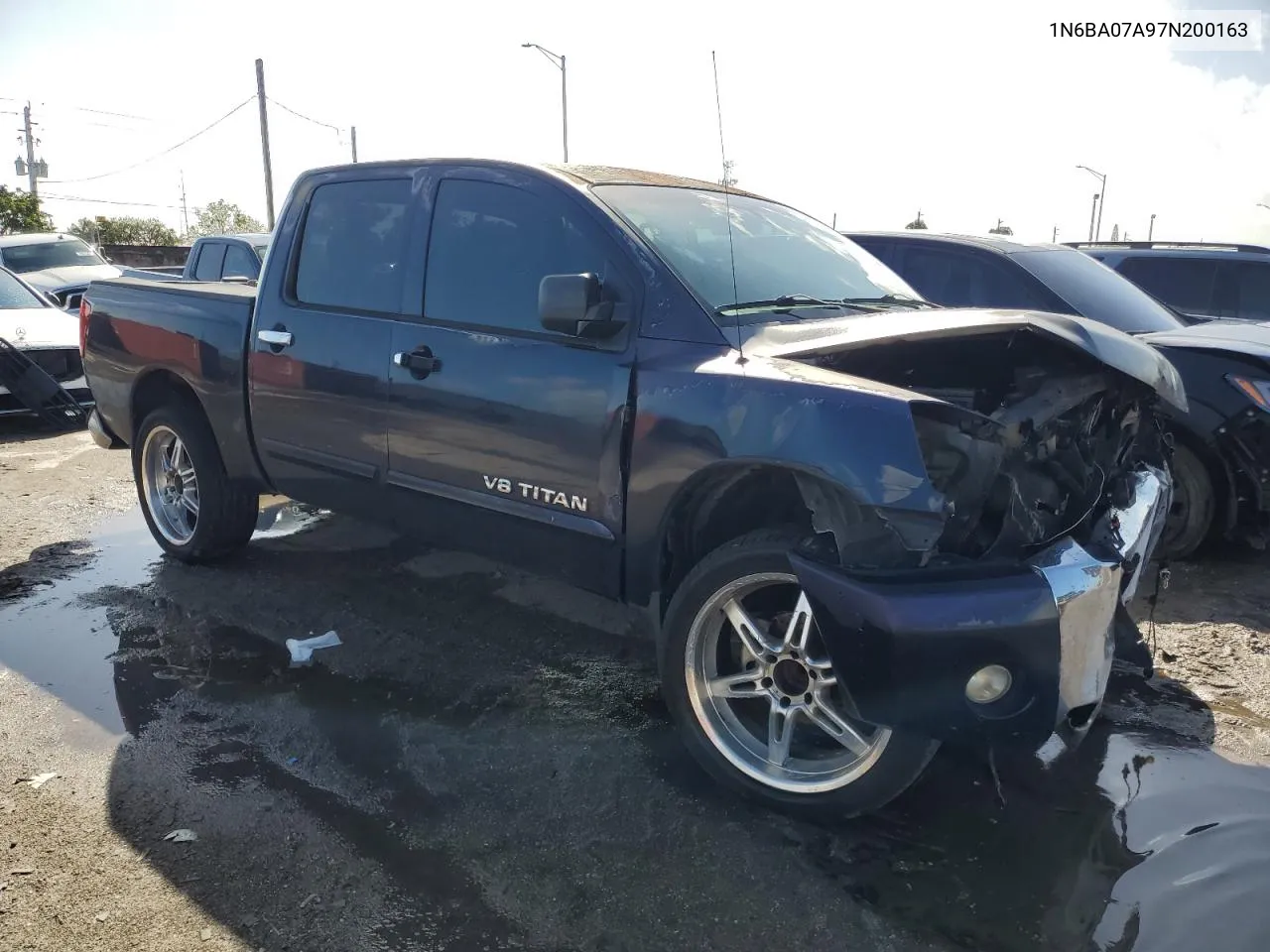 2007 Nissan Titan Xe VIN: 1N6BA07A97N200163 Lot: 76983814