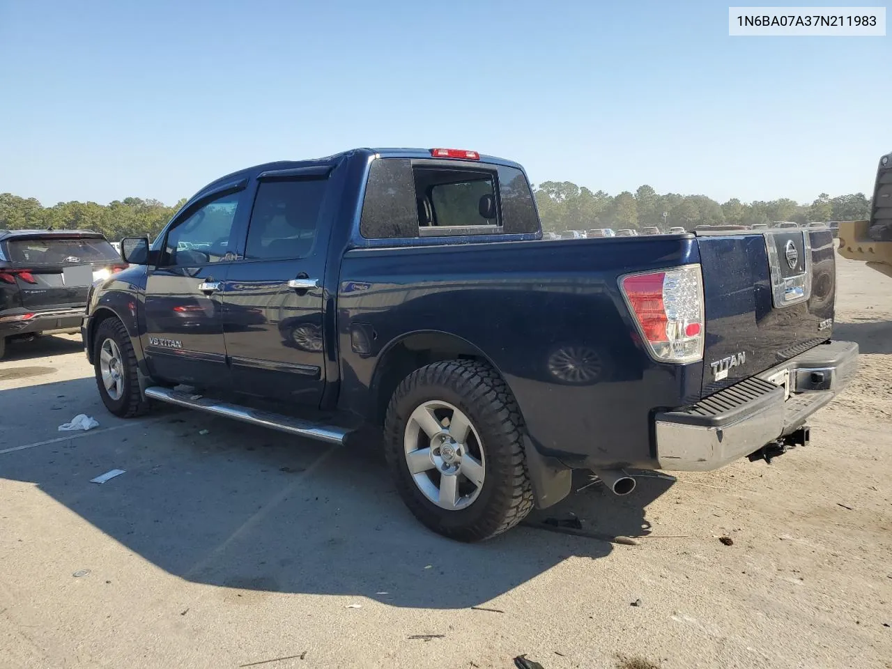 2007 Nissan Titan Xe VIN: 1N6BA07A37N211983 Lot: 77617004