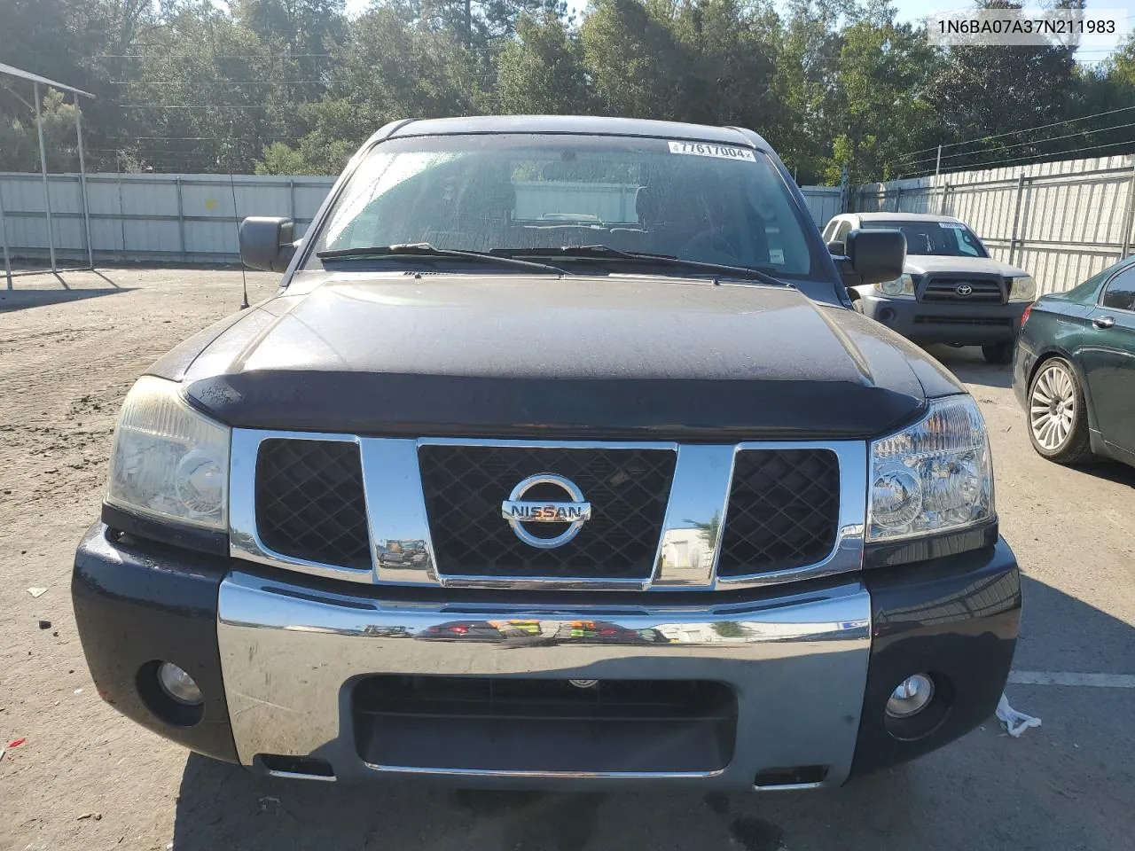 2007 Nissan Titan Xe VIN: 1N6BA07A37N211983 Lot: 77617004