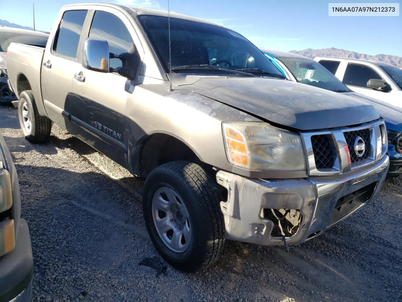 2007 Nissan Titan Xe VIN: 1N6AA07A97N212373 Lot: 77706364