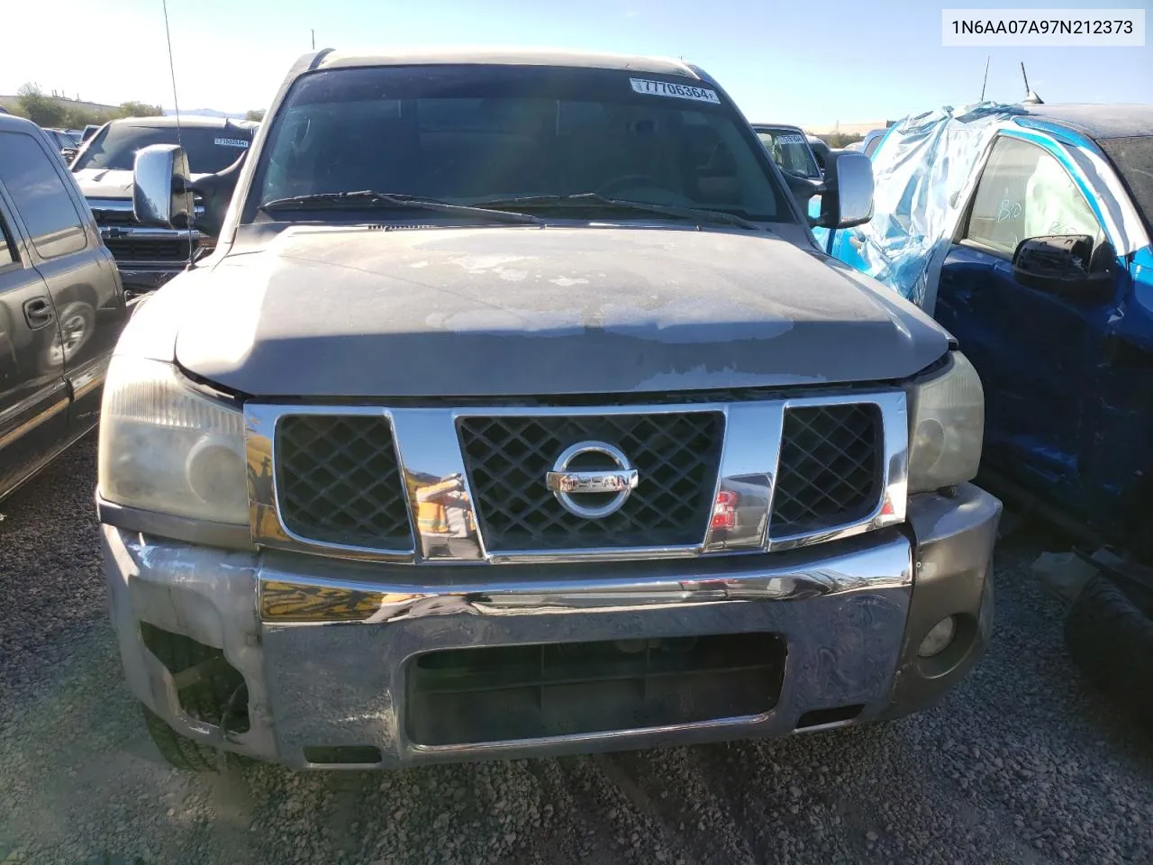 2007 Nissan Titan Xe VIN: 1N6AA07A97N212373 Lot: 77706364