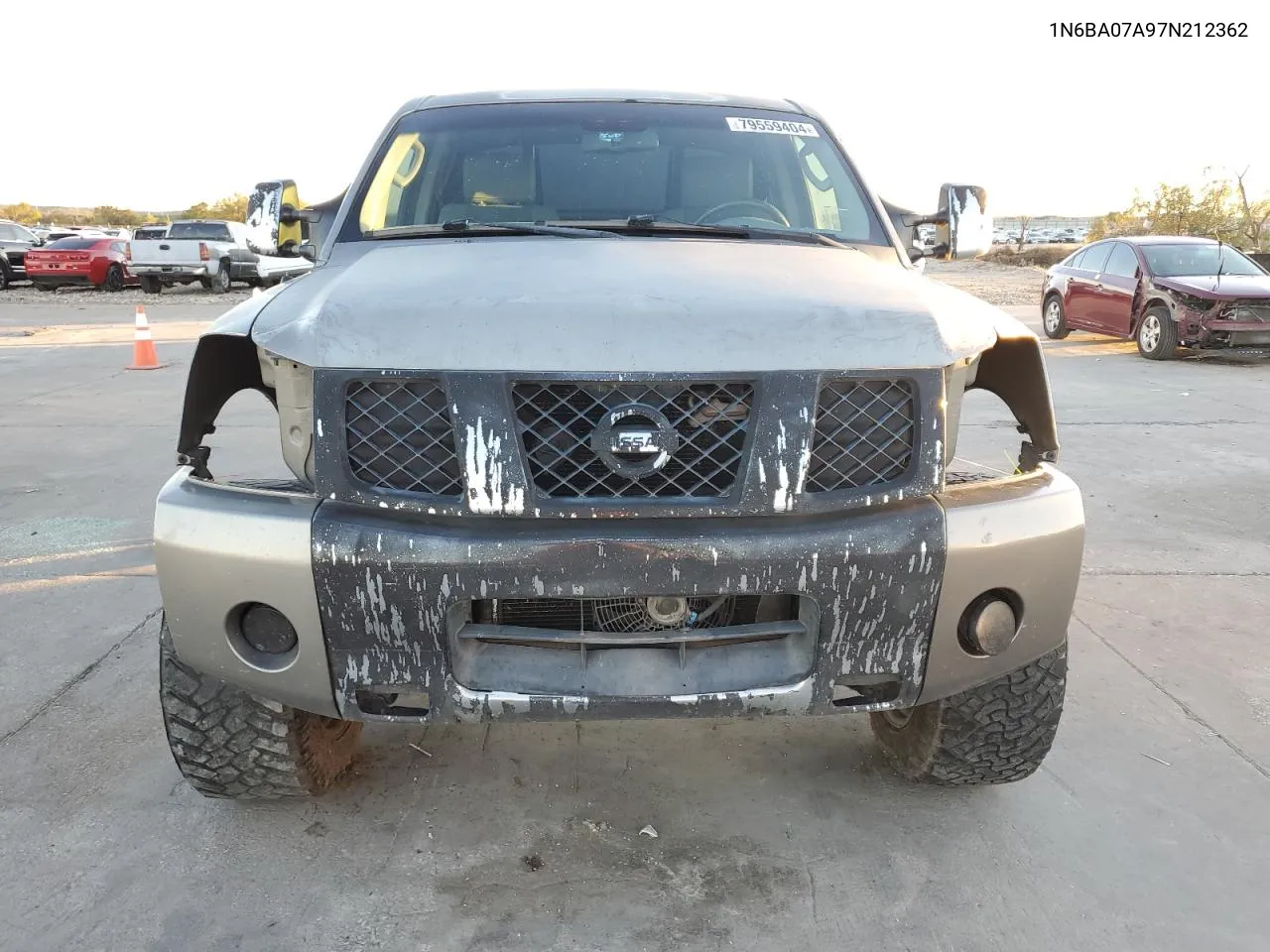 2007 Nissan Titan Xe VIN: 1N6BA07A97N212362 Lot: 79559404