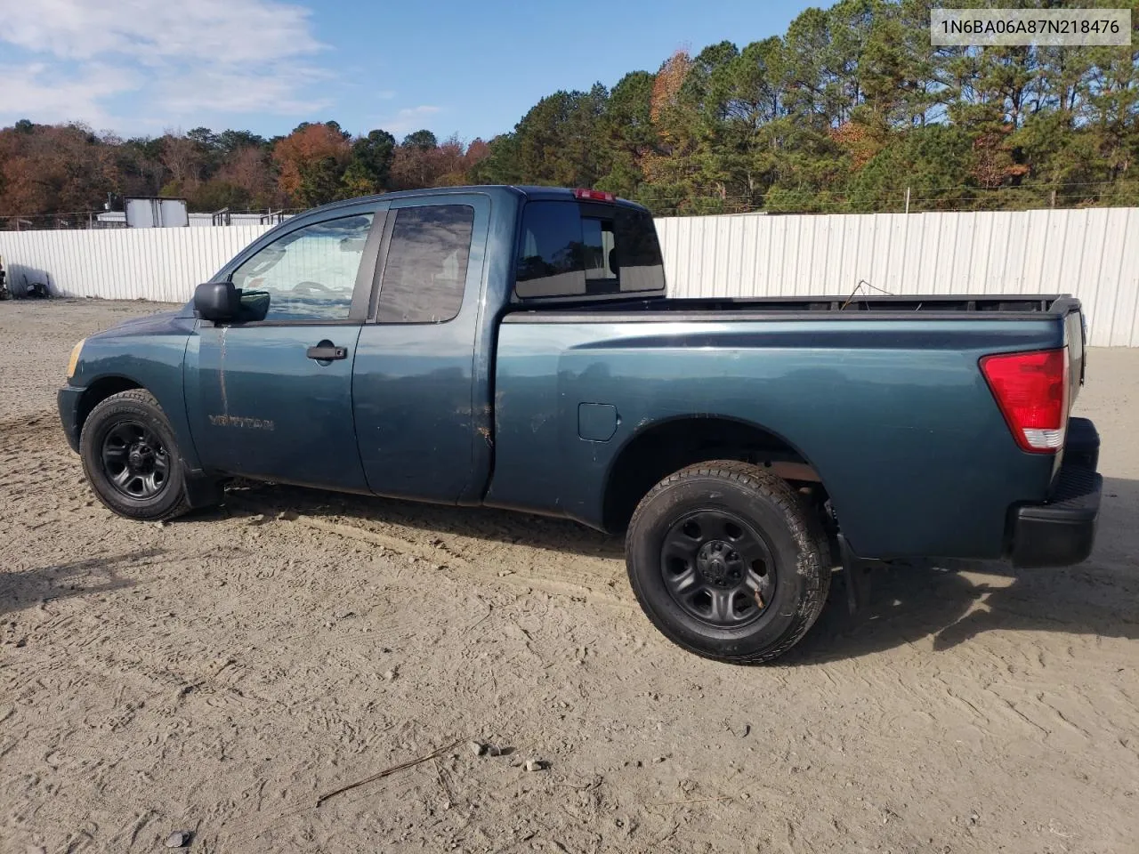 2007 Nissan Titan Xe VIN: 1N6BA06A87N218476 Lot: 79775394