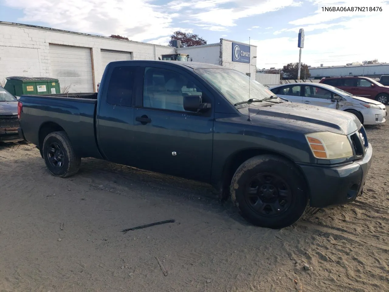 2007 Nissan Titan Xe VIN: 1N6BA06A87N218476 Lot: 79775394