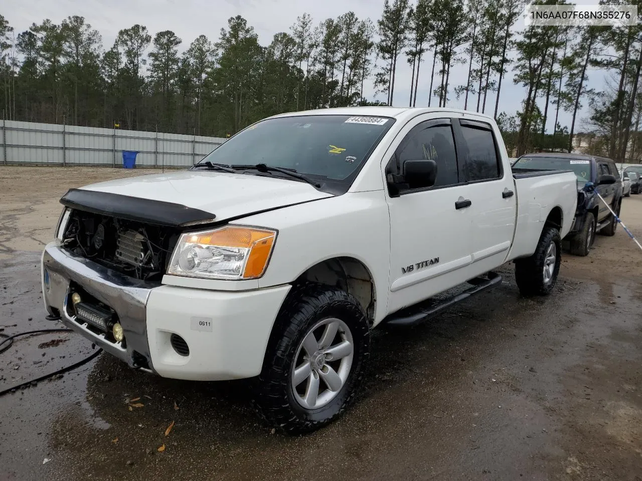 2008 Nissan Titan Xe VIN: 1N6AA07F68N355276 Lot: 44360884