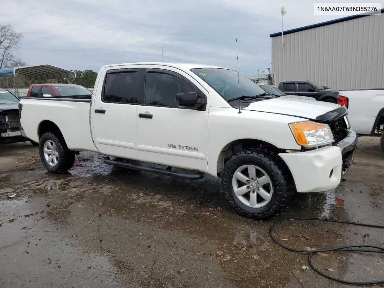 2008 Nissan Titan Xe VIN: 1N6AA07F68N355276 Lot: 44360884