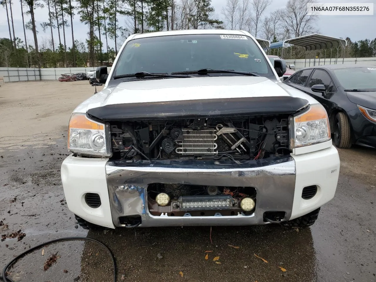 2008 Nissan Titan Xe VIN: 1N6AA07F68N355276 Lot: 44360884