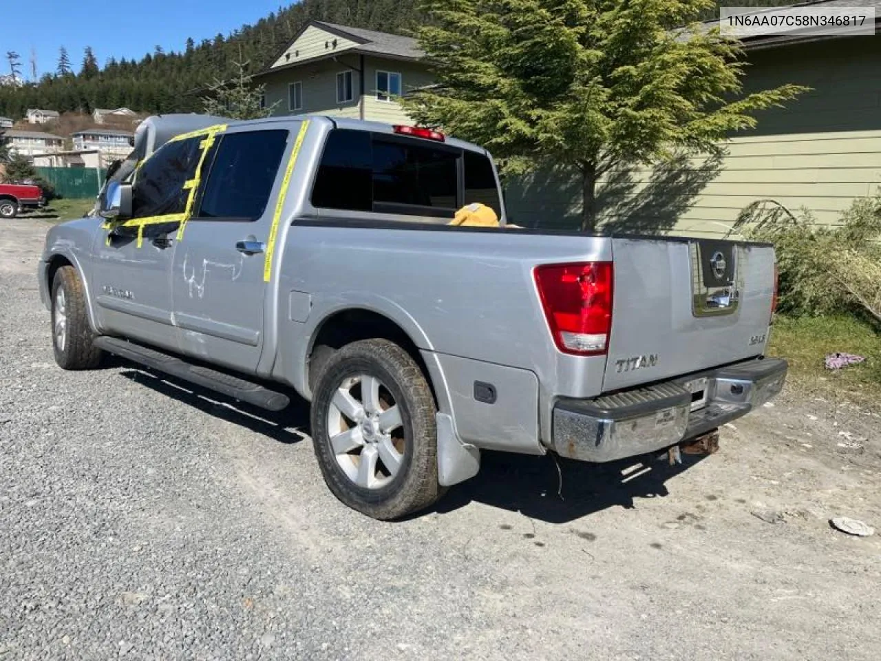 2008 Nissan Titan Xe VIN: 1N6AA07C58N346817 Lot: 51497764