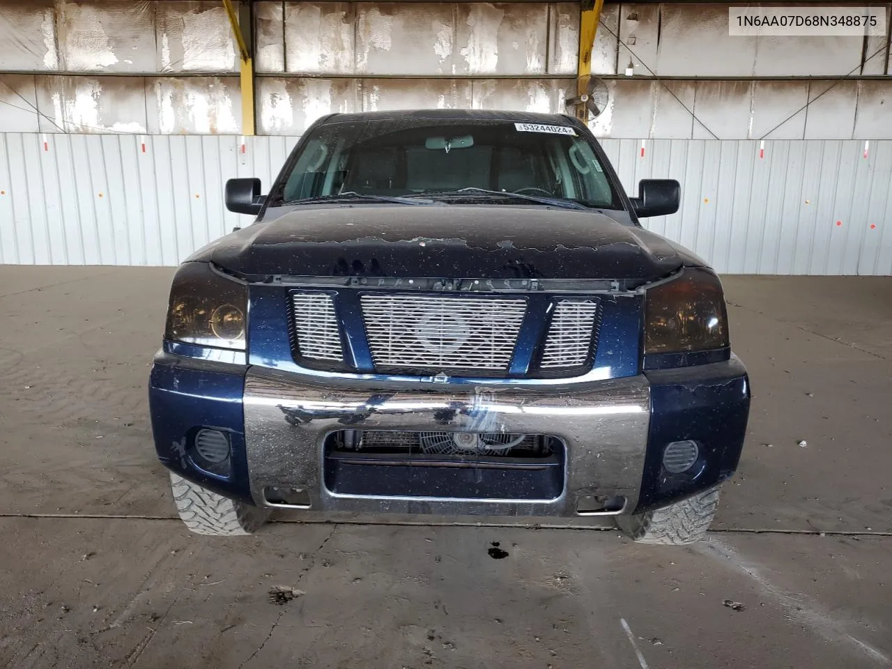 2008 Nissan Titan Xe VIN: 1N6AA07D68N348875 Lot: 53244024