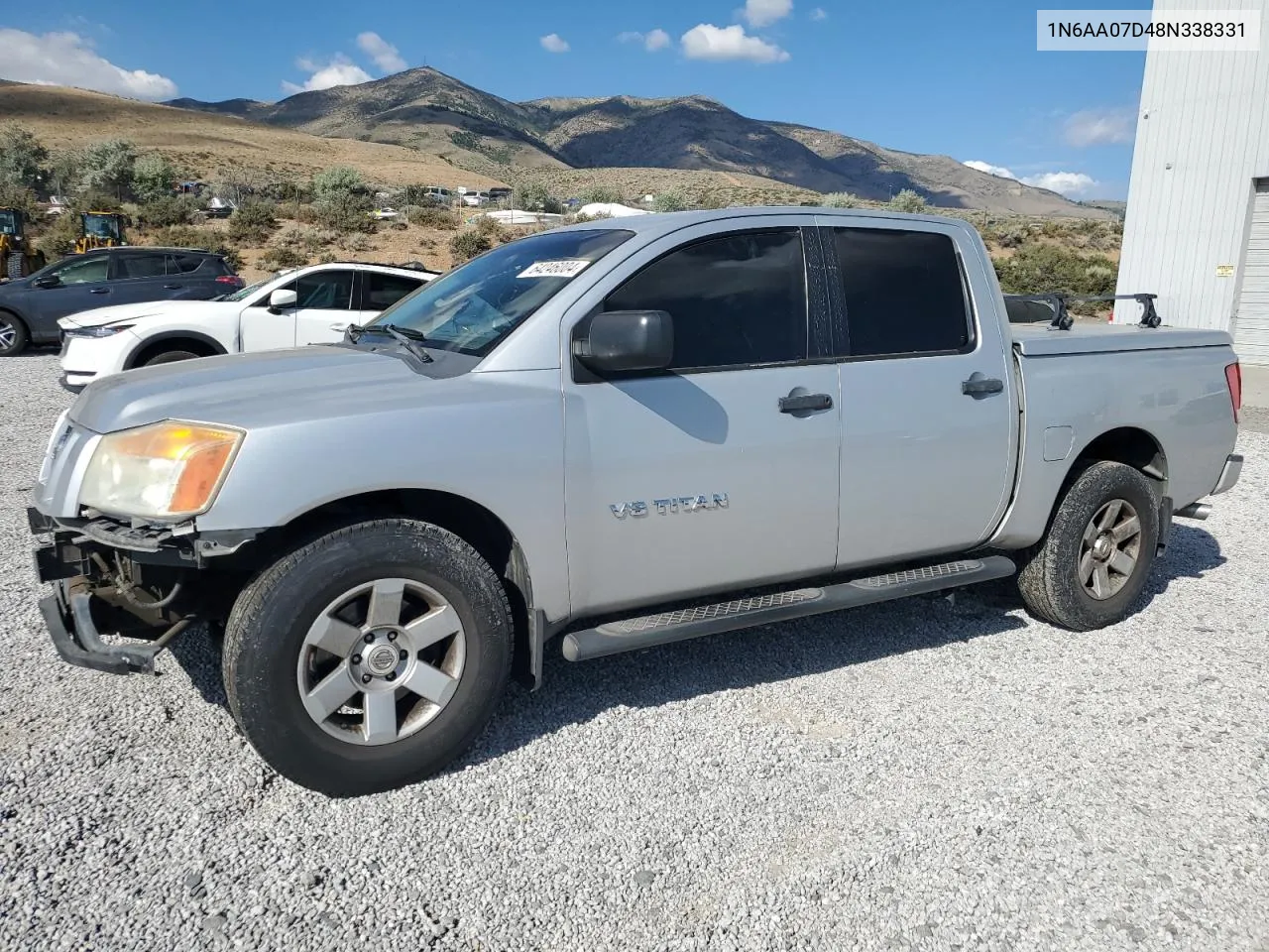 2008 Nissan Titan Xe VIN: 1N6AA07D48N338331 Lot: 64246004