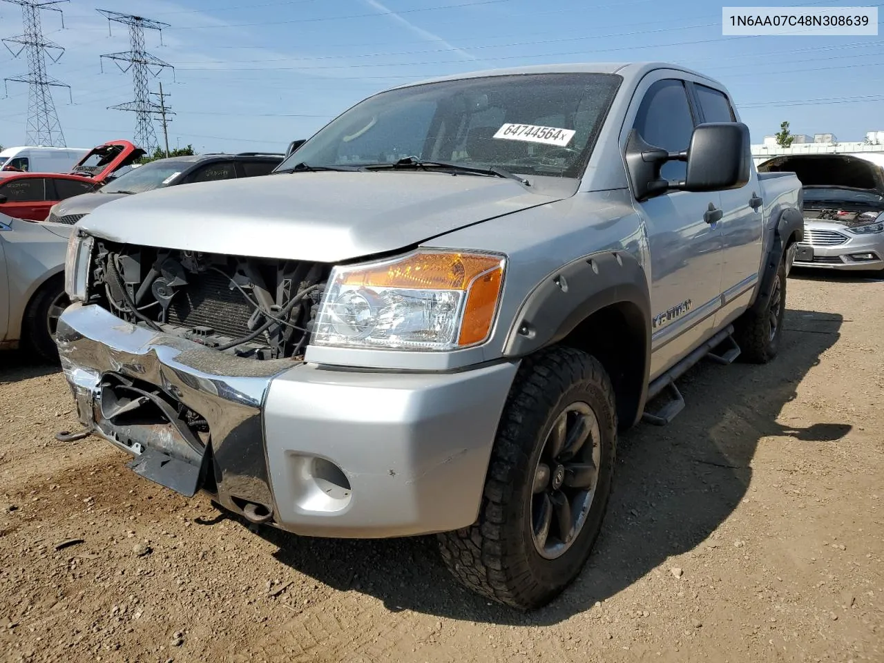 1N6AA07C48N308639 2008 Nissan Titan Xe