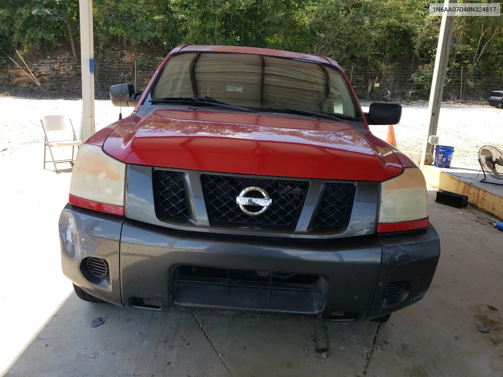 2008 Nissan Titan Xe VIN: 1N6AA07D48N324817 Lot: 66205874