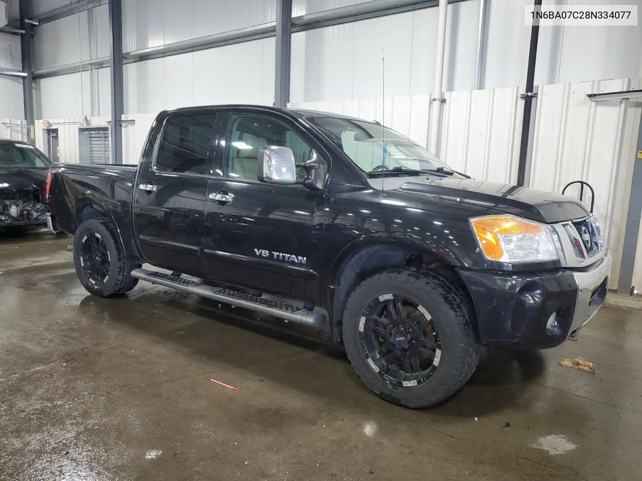 2008 Nissan Titan Xe VIN: 1N6BA07C28N334077 Lot: 66467864