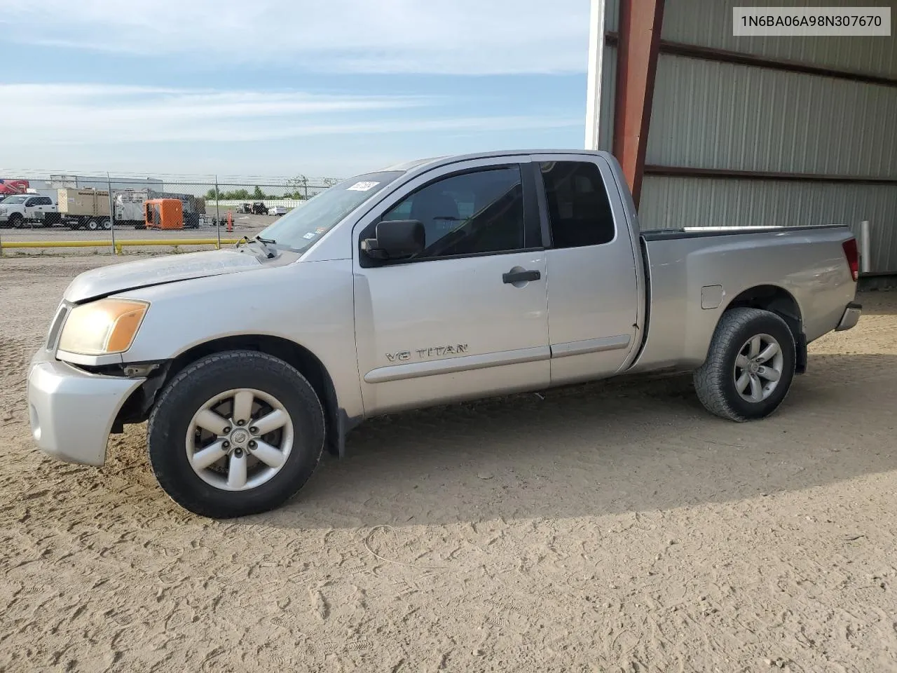 2008 Nissan Titan Xe VIN: 1N6BA06A98N307670 Lot: 68015854