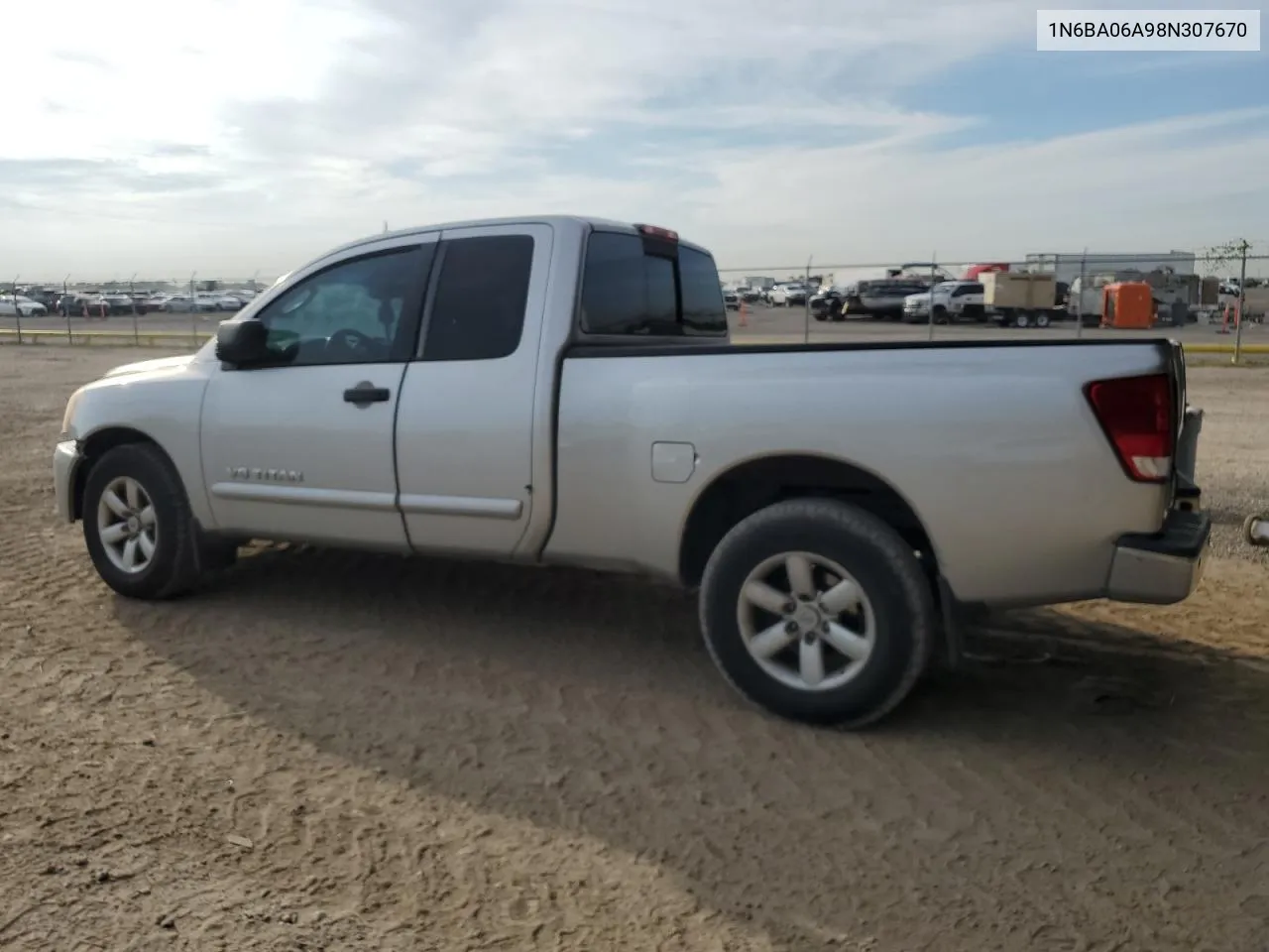 2008 Nissan Titan Xe VIN: 1N6BA06A98N307670 Lot: 68015854